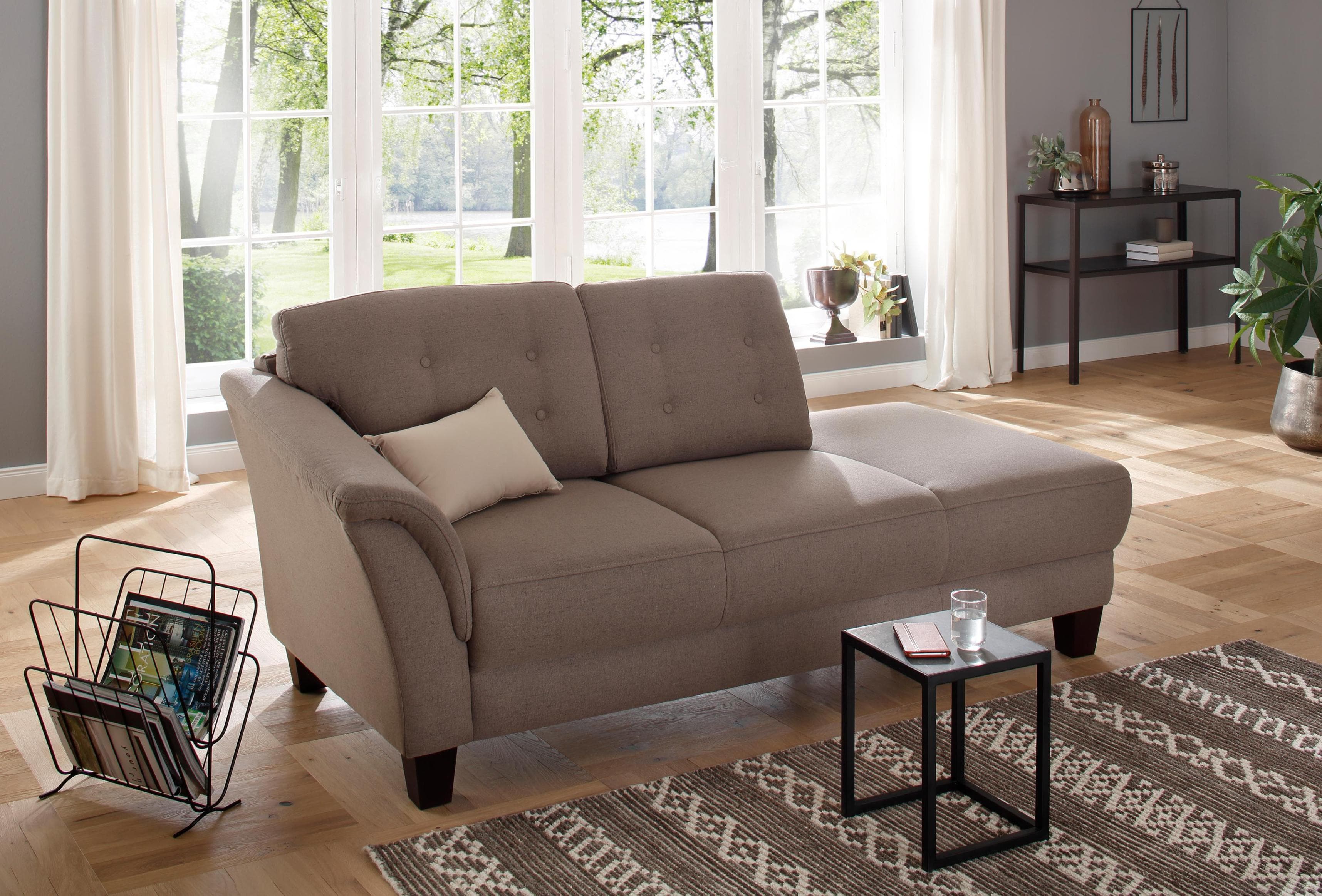 Recamiere HOME AFFAIRE Trondheim Beige Luxuriöse Relaxliege