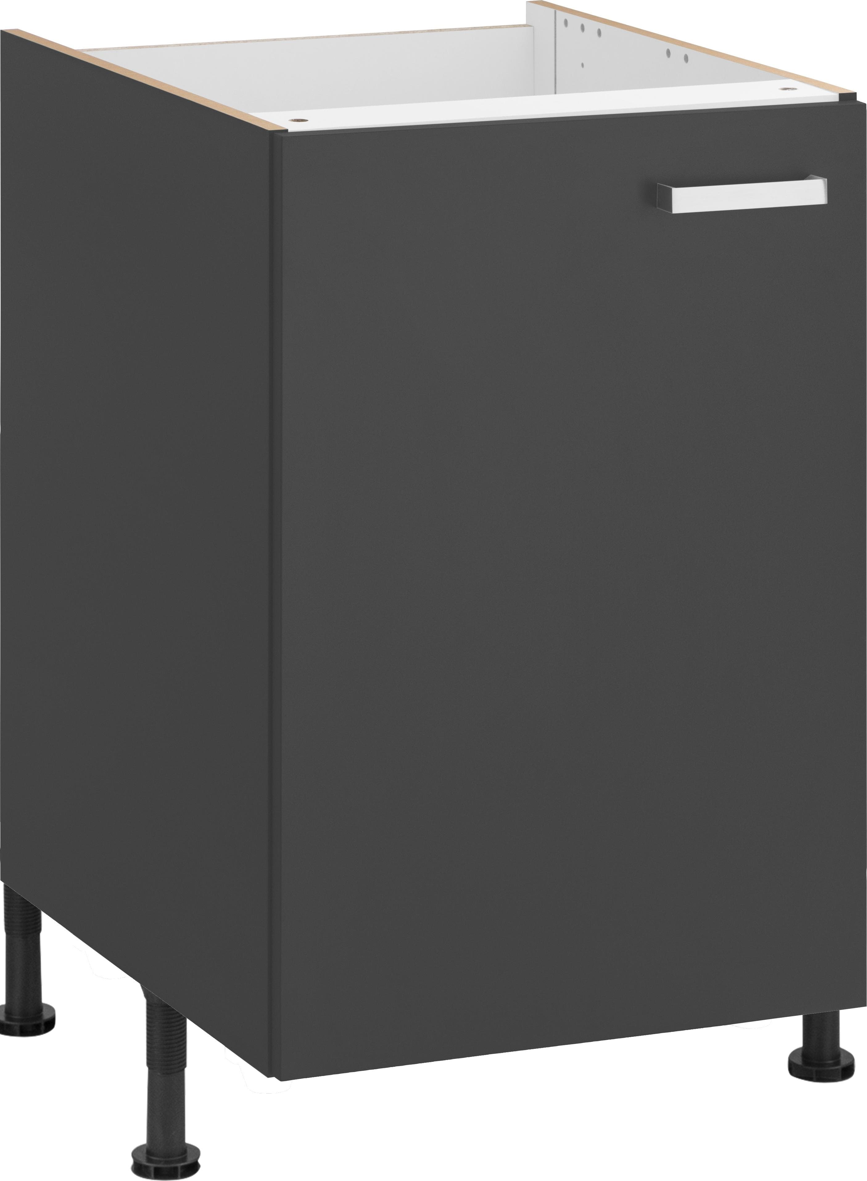 OPTIFIT Spülenschrank Parma Anthrazit 50cm
