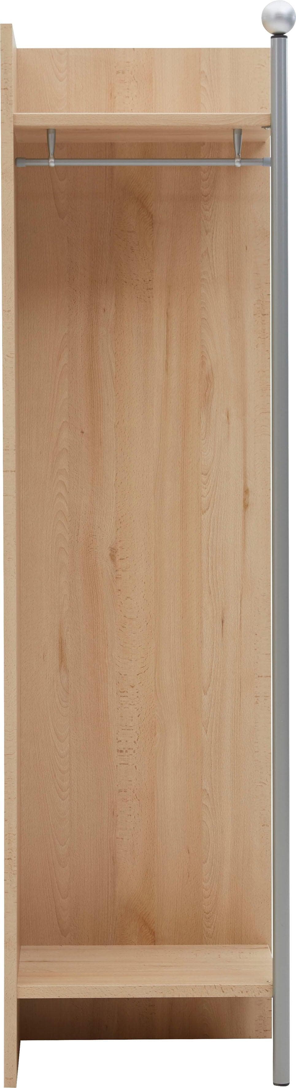 Kleiderständer PRIESS Lindau Braun Holzwerkstoff Garderobenständer