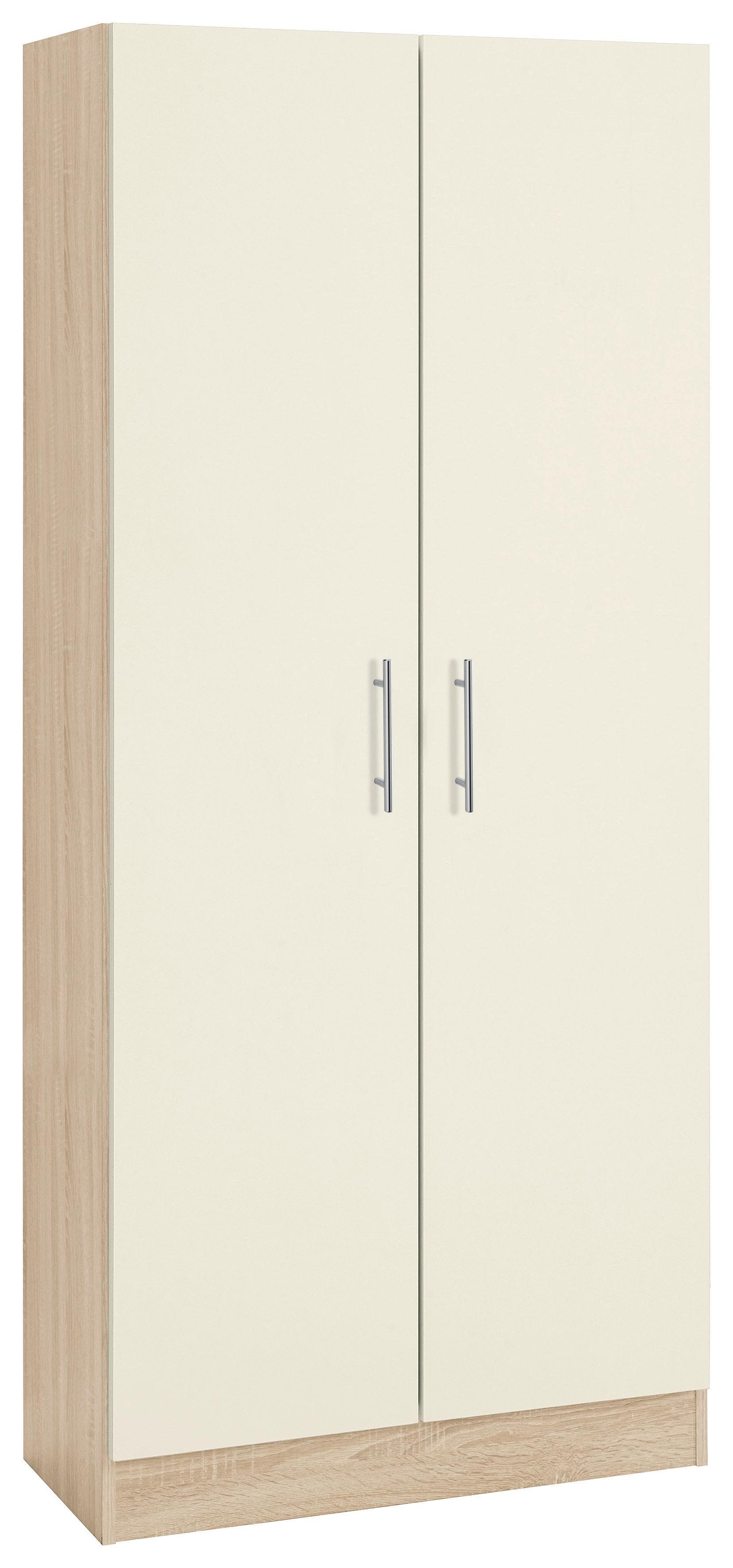 WIHO Küchen Mehrzweckschrank Kiel Beige Braun
