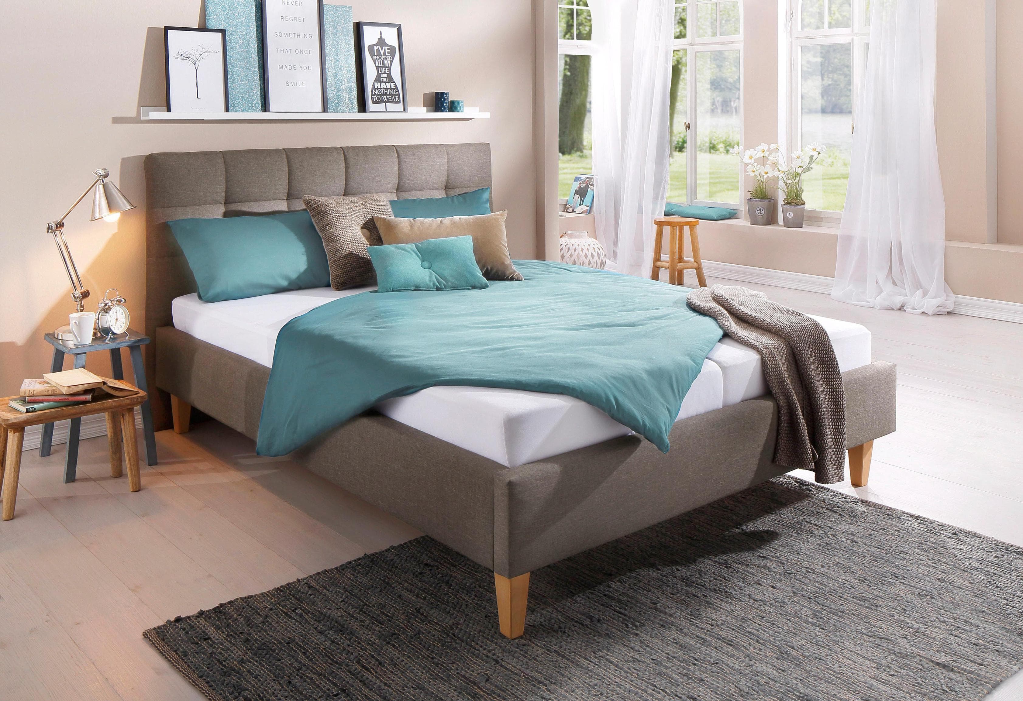 Polsterbett in verschiedenen Ausführungen - mit oder ohne Matratze