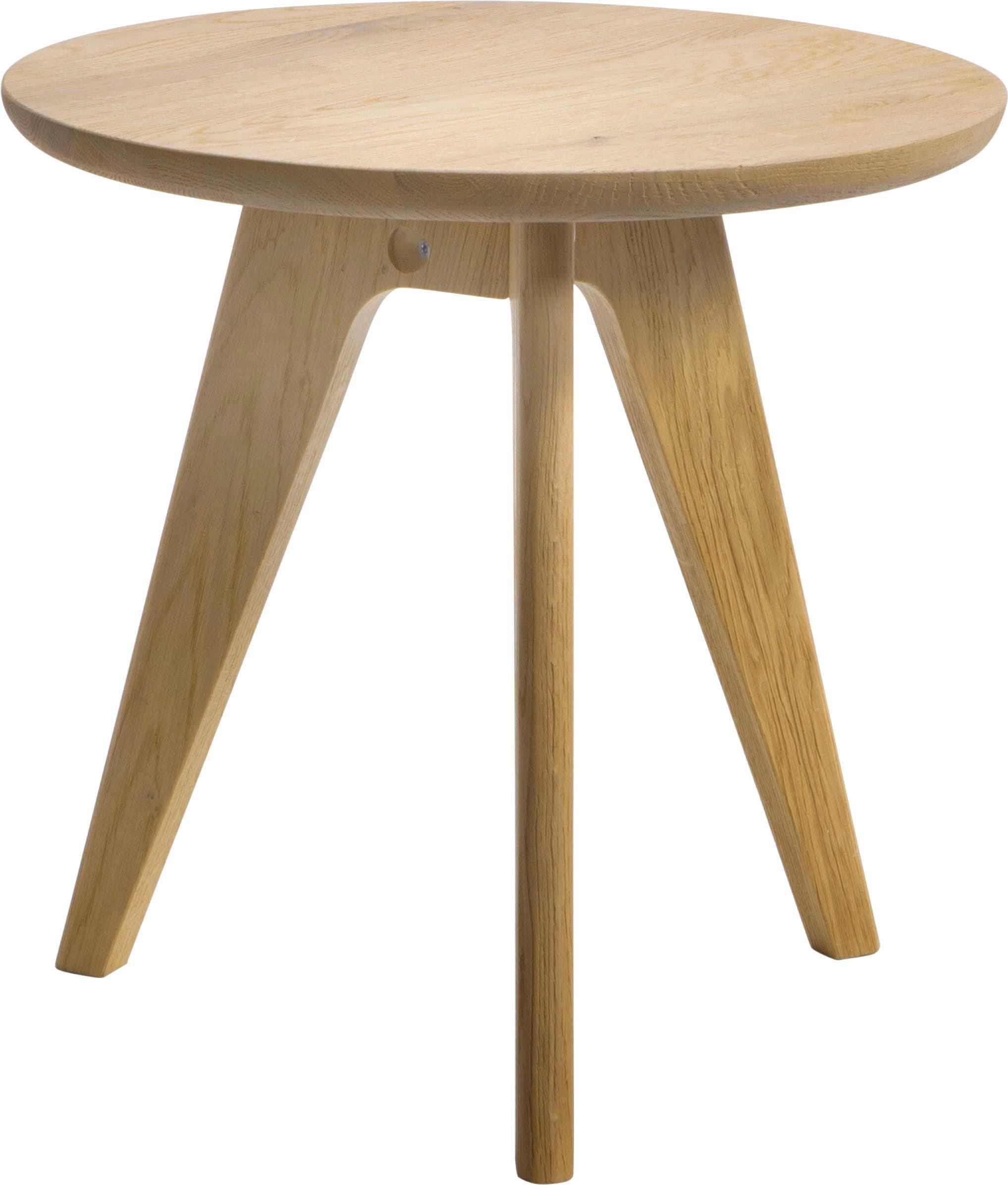Nachttisch HASENA Circo Eiche massiv Braun Weiß Modern