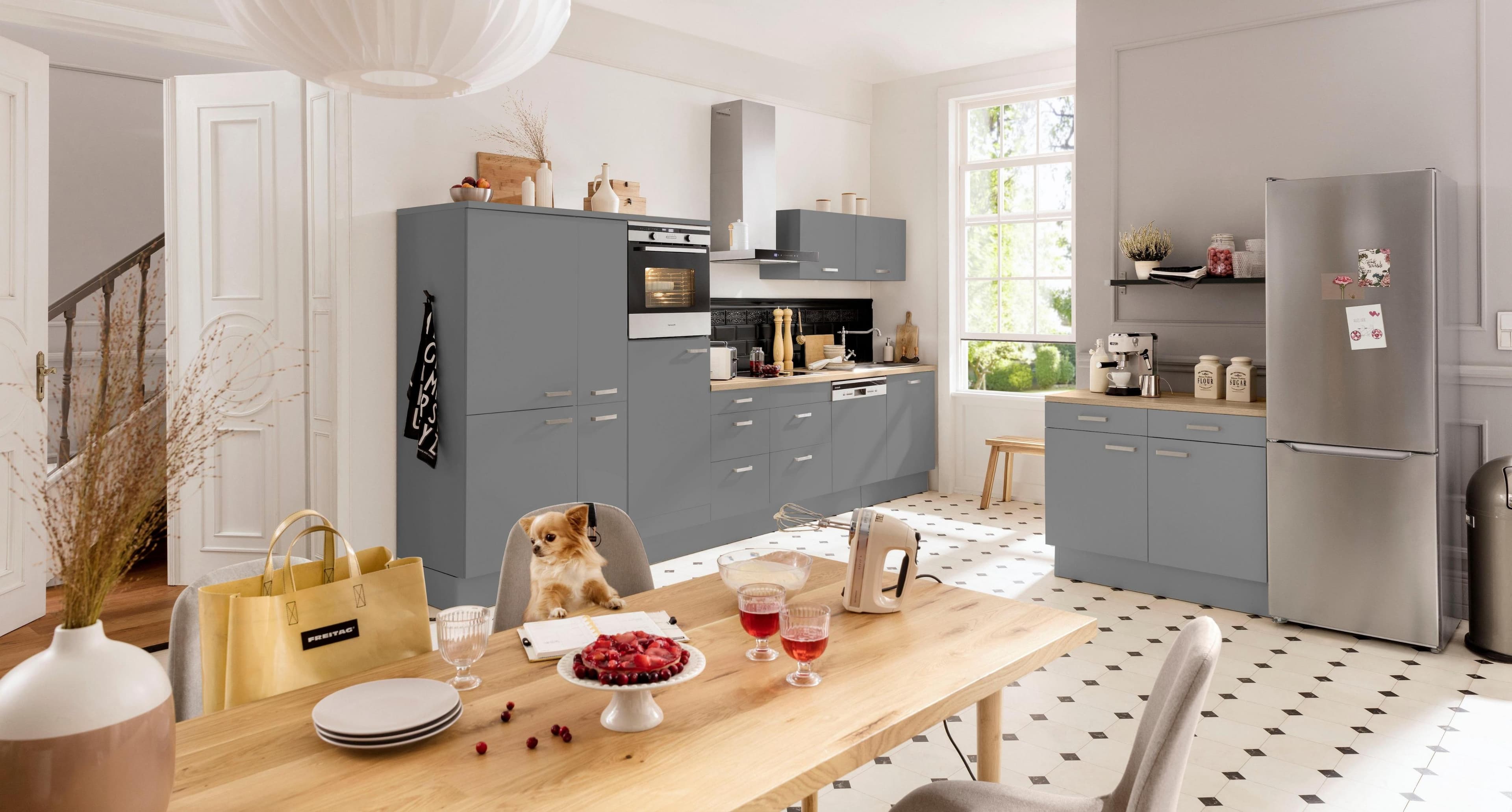 Apothekerschrank OPTIFIT Parma Basaltgrau 30 cm