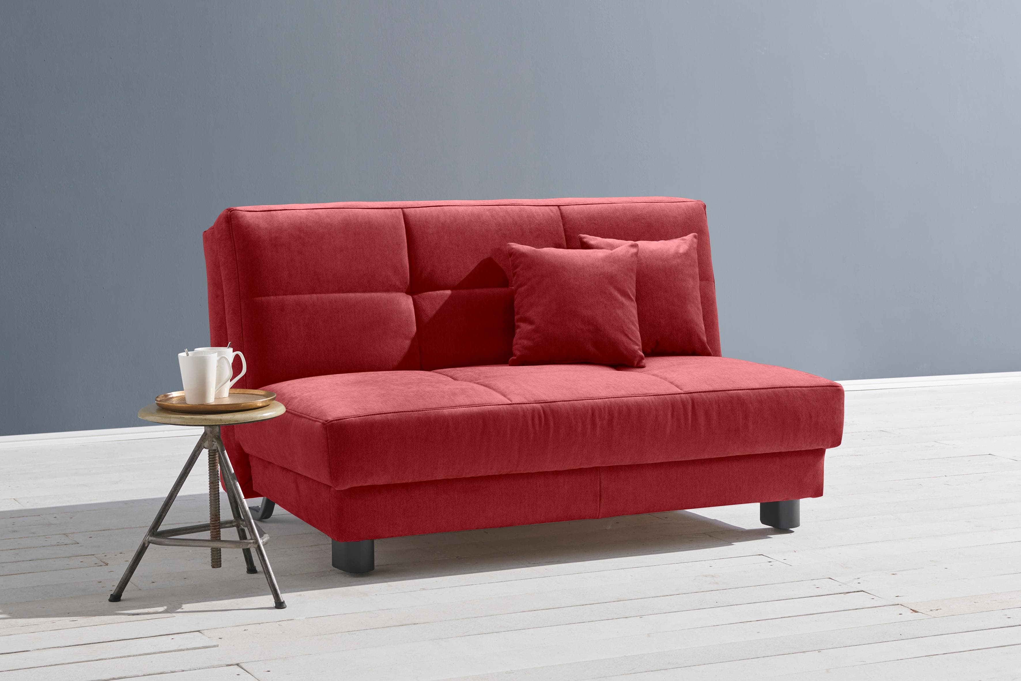 ELL + ELL Schlafsofa Tilda Marsala mit Relaxfunktion