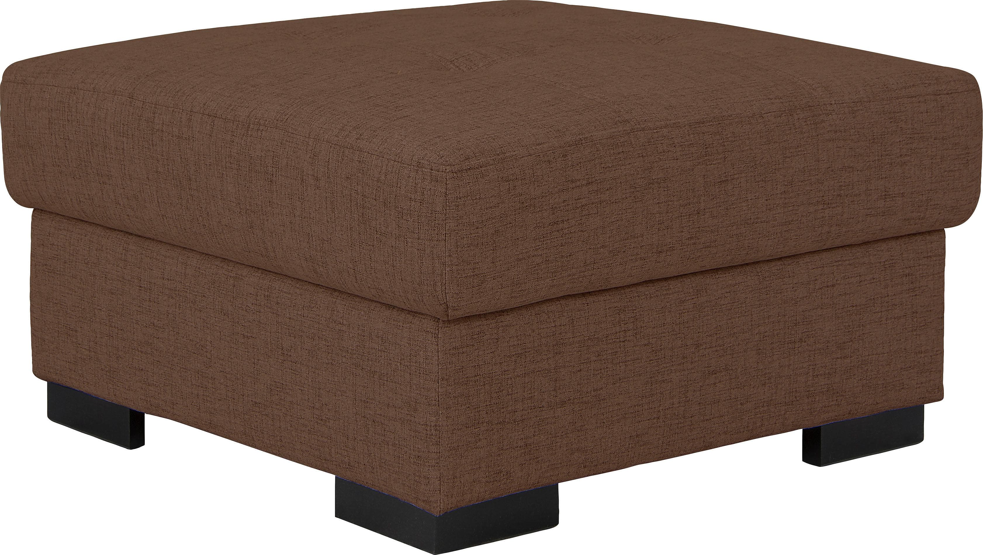 HOME AFFAIRE Stauraumhocker Tulio Braun mit Klappfunktion