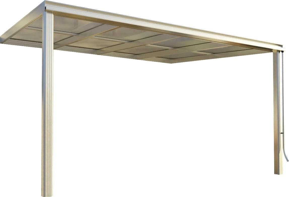Terrassendach BECKMANN Exklusiv Gr. 6 Aluminium Kunststoff