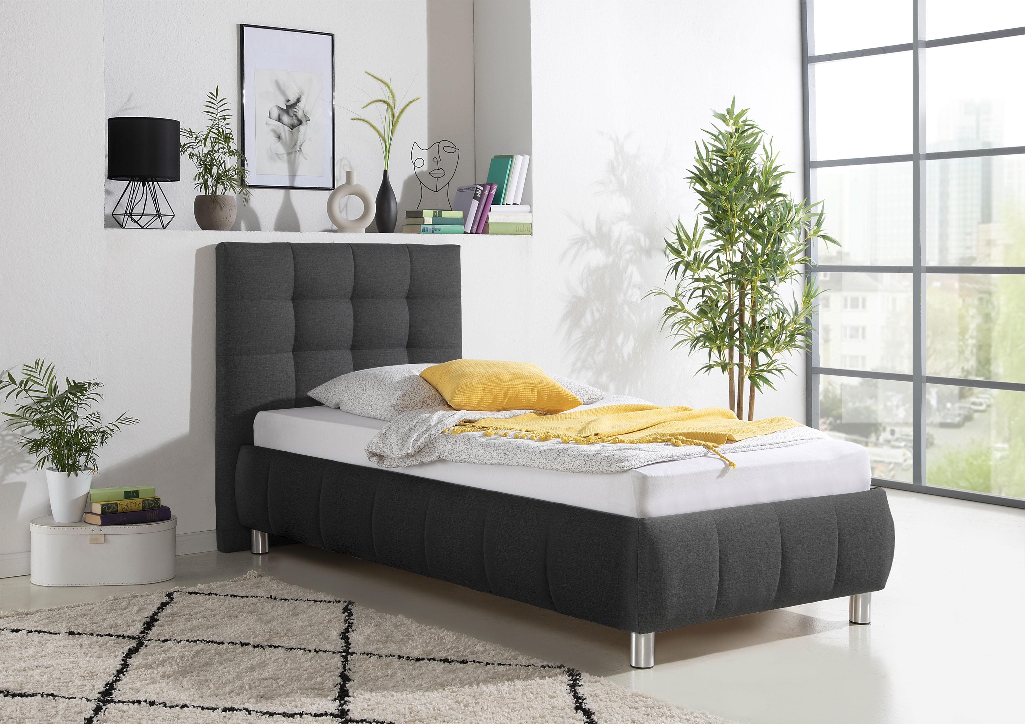 Polsterbett mit Bettkasten & Matratzenauswahl