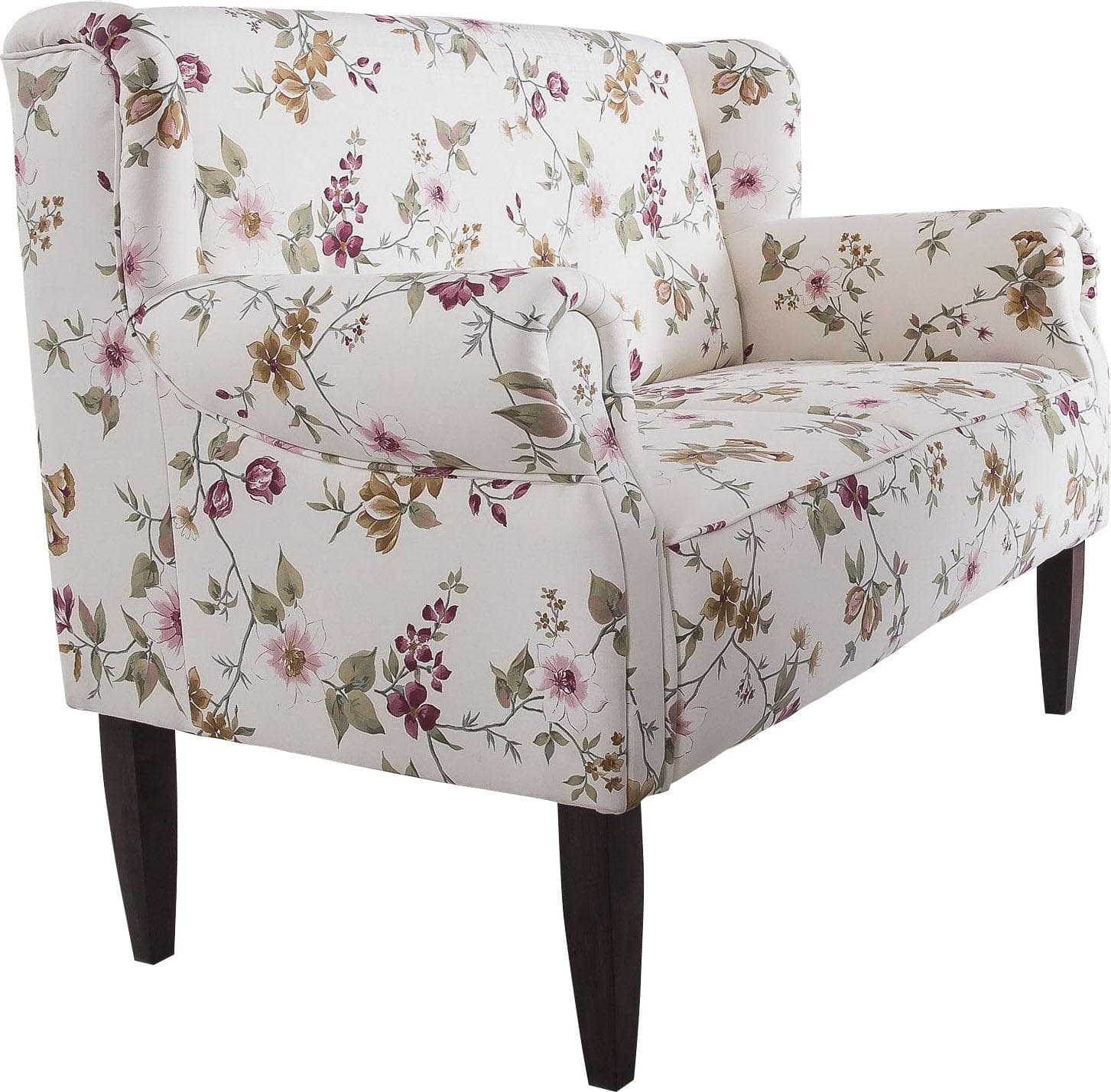 Home Affaire 3-Sitzer "Moro" - Geblümtes Küchensofa mit Federkernpolsterung