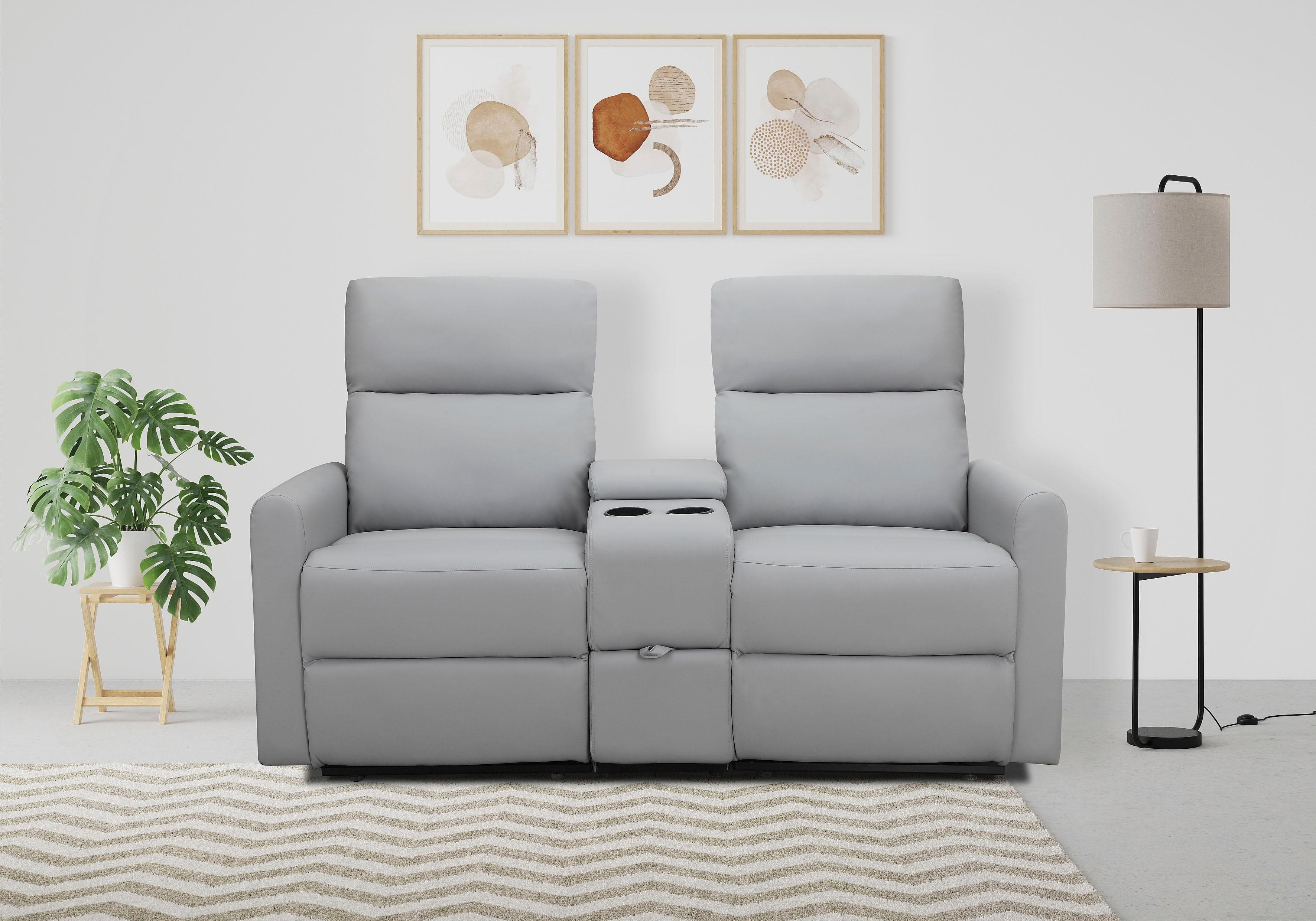 HOME AFFAIRE Daoulas 2-Sitzer Kinosofa mit Relaxfunktion und Stauraum