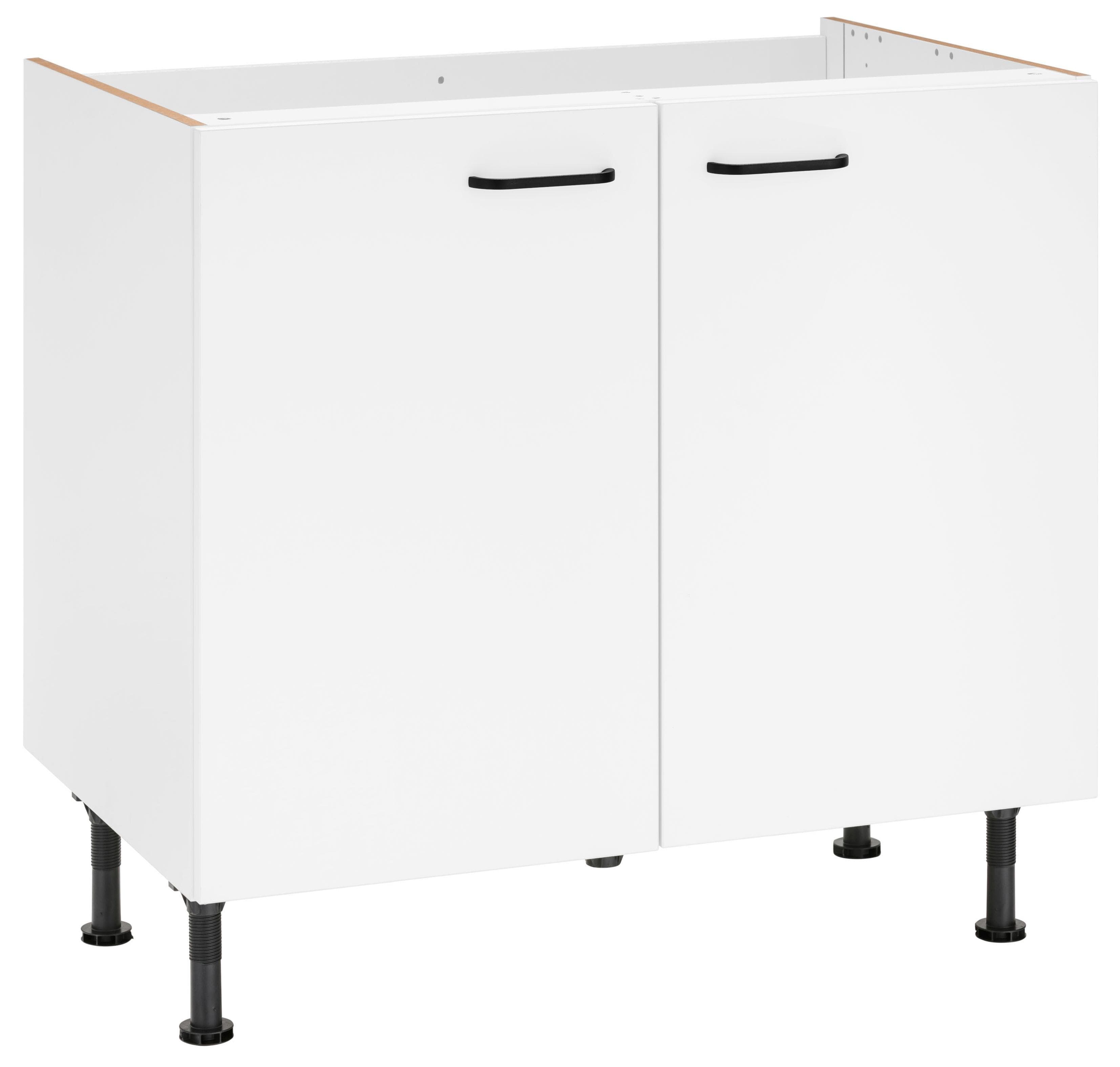OPTIFIT Spülenschrank Elga - Soft-Close, Skandinavischer Stil