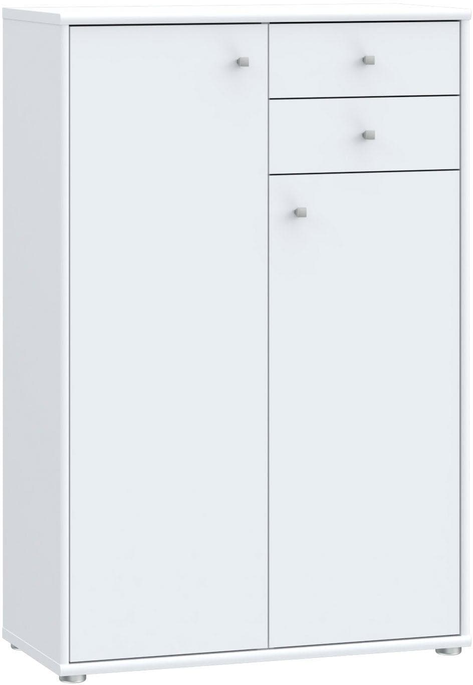 FORTE Kommode Weiß S09B90LM