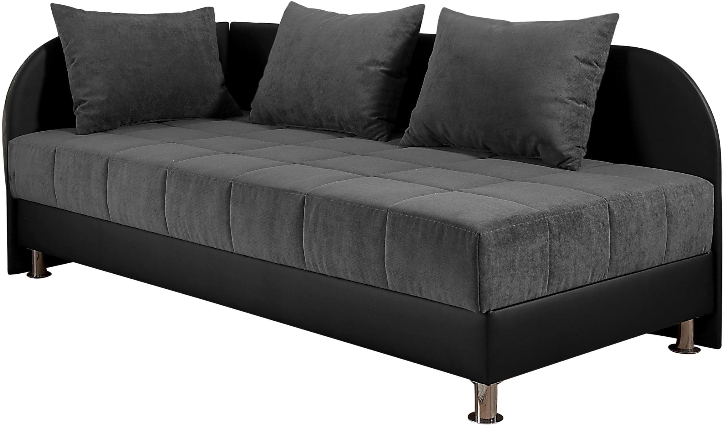 Maintal Polsterliege Grau Federkern-Festpolster 897011979