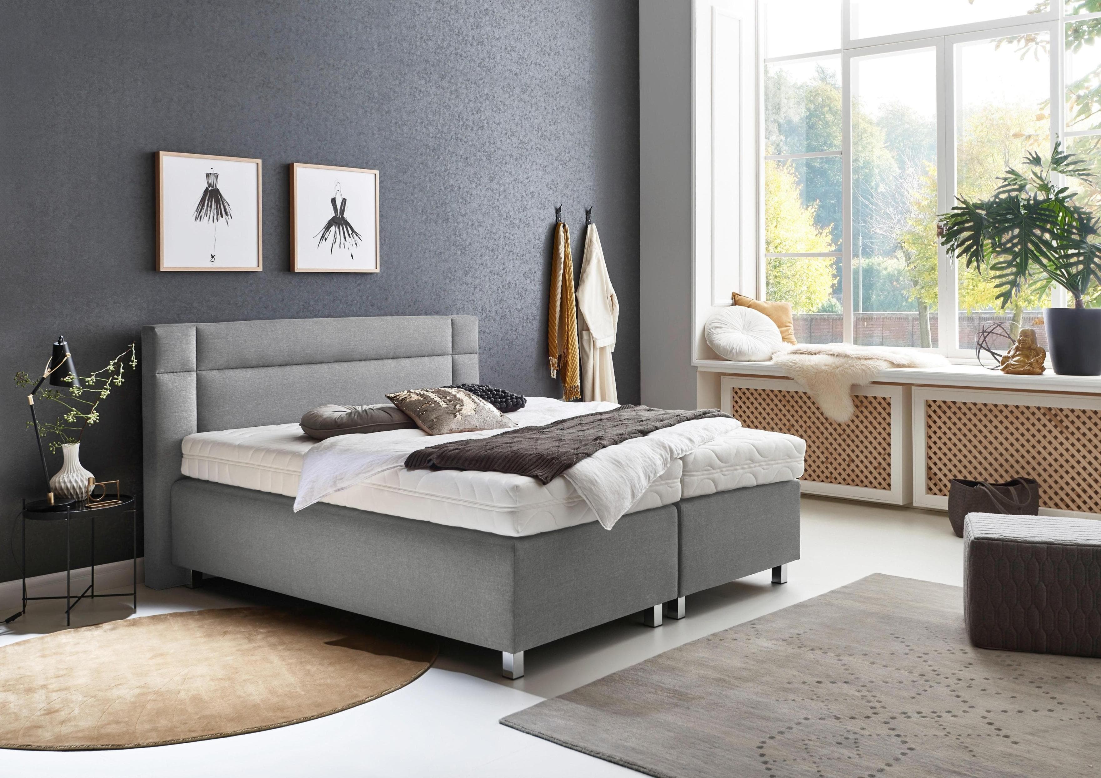 Westfalia Schlafkomfort Boxspringbett - Modernes Design mit Komfort