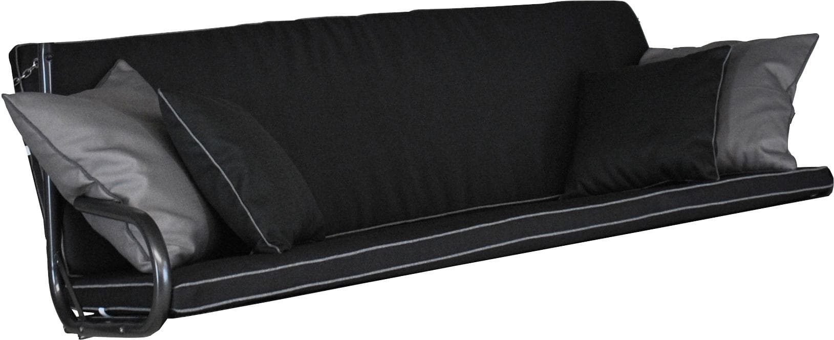Angerer Bankauflage Elegance Style Schwarz Polyacryl