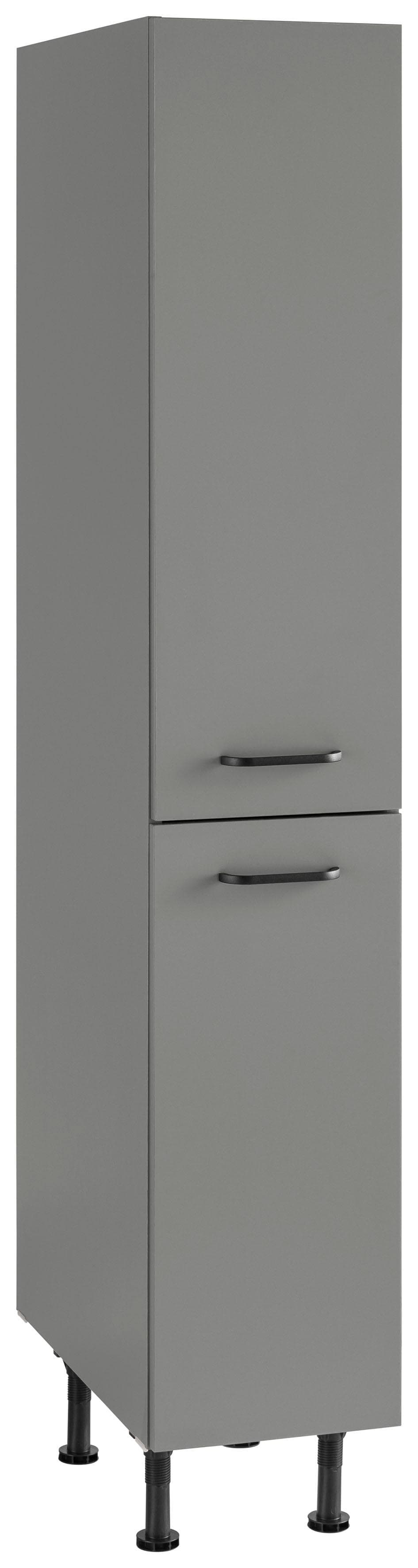 Apothekerschrank OPTIFIT Elga Basaltgrau mit Soft-Close-Funktion