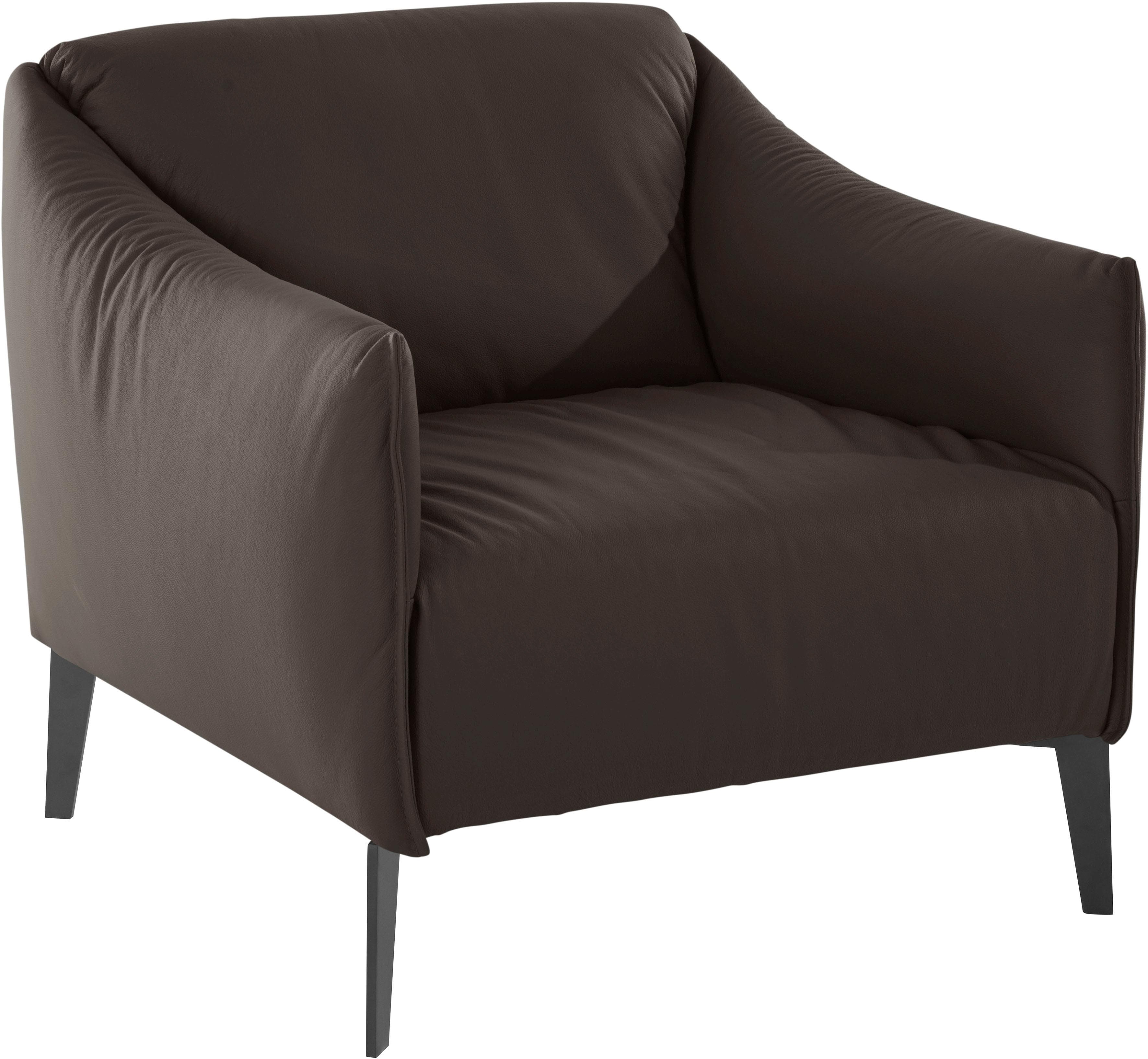 W.SCHILLIG Cocktailsessel Sally Braun Longlife Leder
