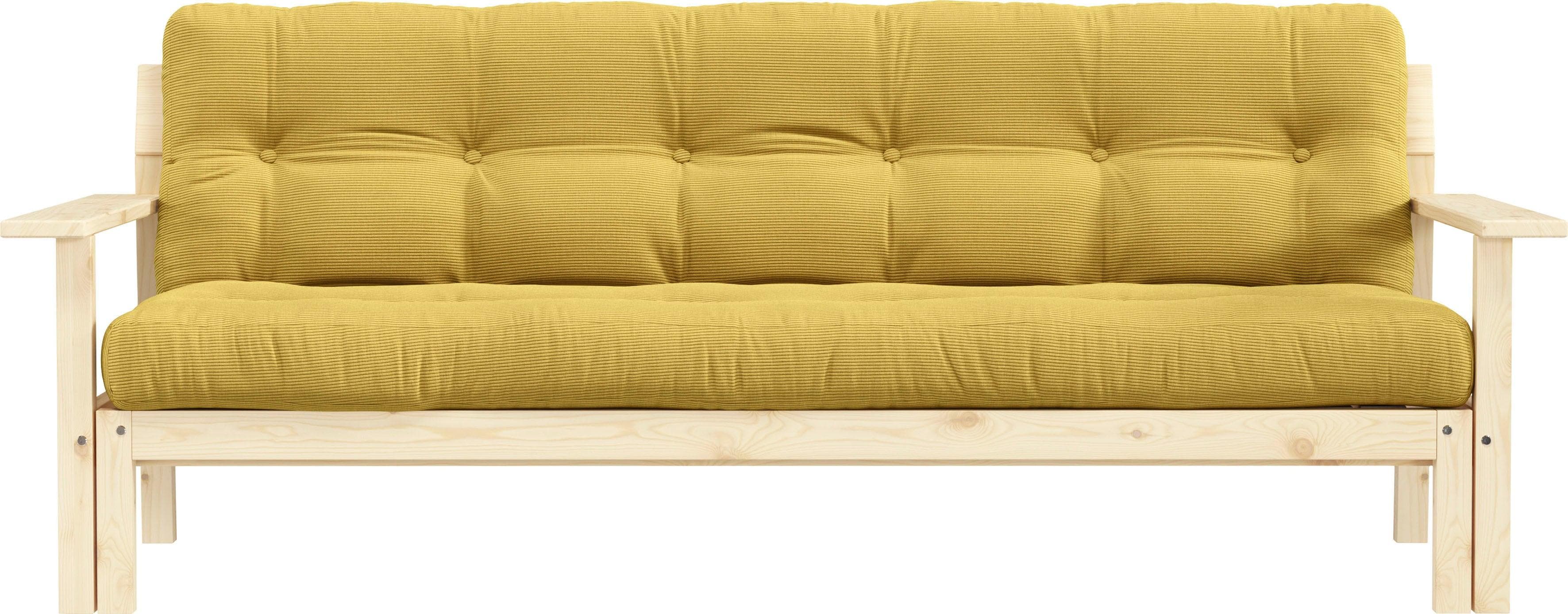 Karup Design Schlafsofa Unwind Honey Kiefernholz 3-Sitzer