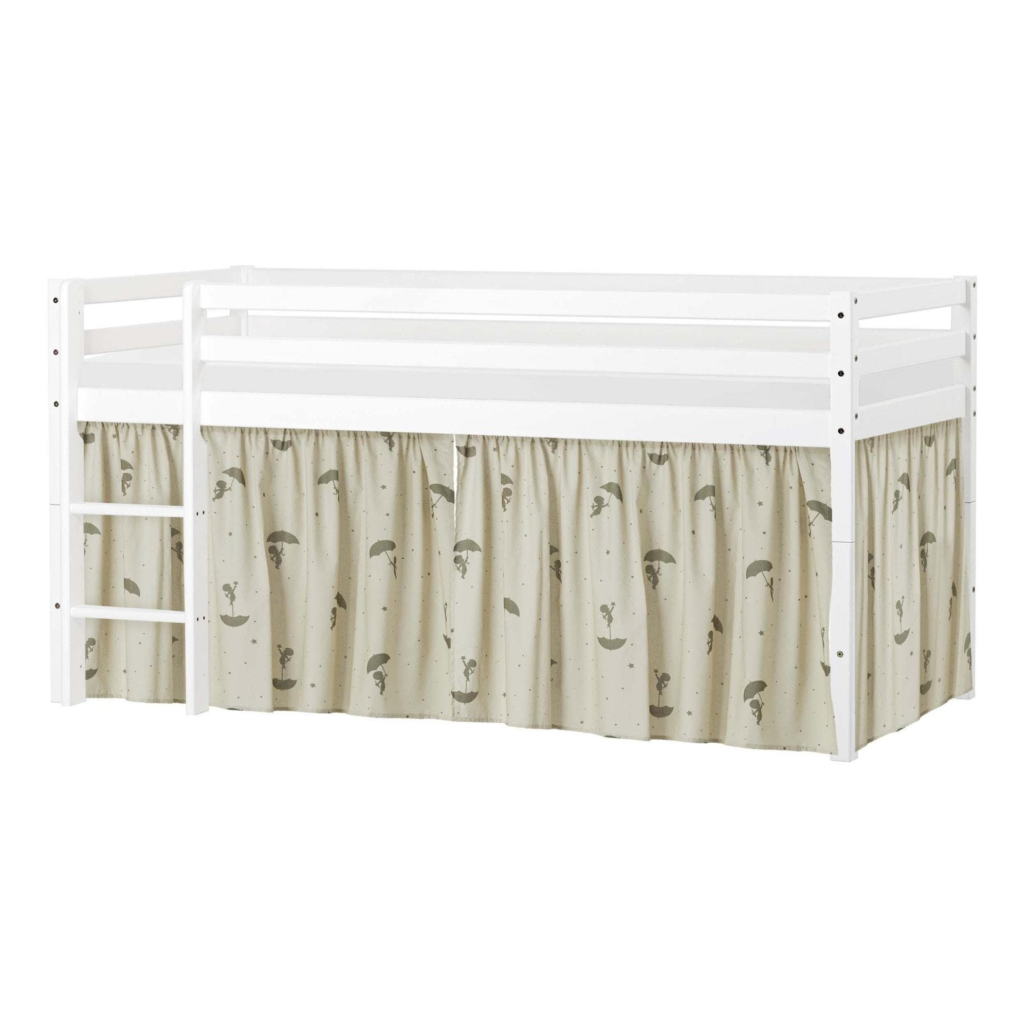 Hoppekids Spielbett ECO Dream, Massivholz, wahlweise in 2 Größen und 4 Farben, Matratze wählbar