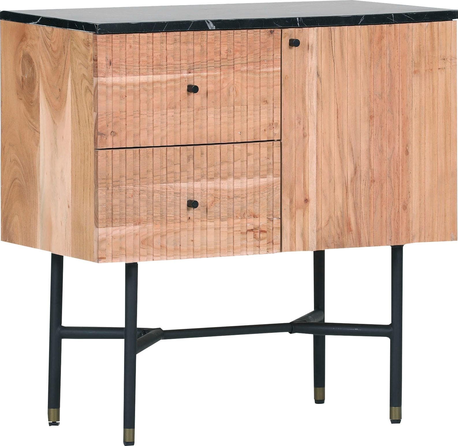 Kommode GUTMANN FACTORY Beige Massivholz
