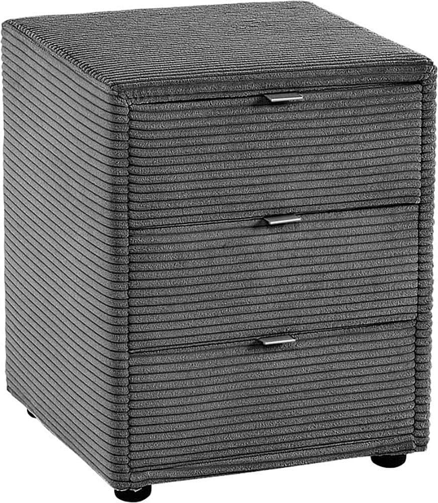 Jockenhöfer Nachtkonsole Lore - Hochwertiger Nachttisch mit drei Schubladen