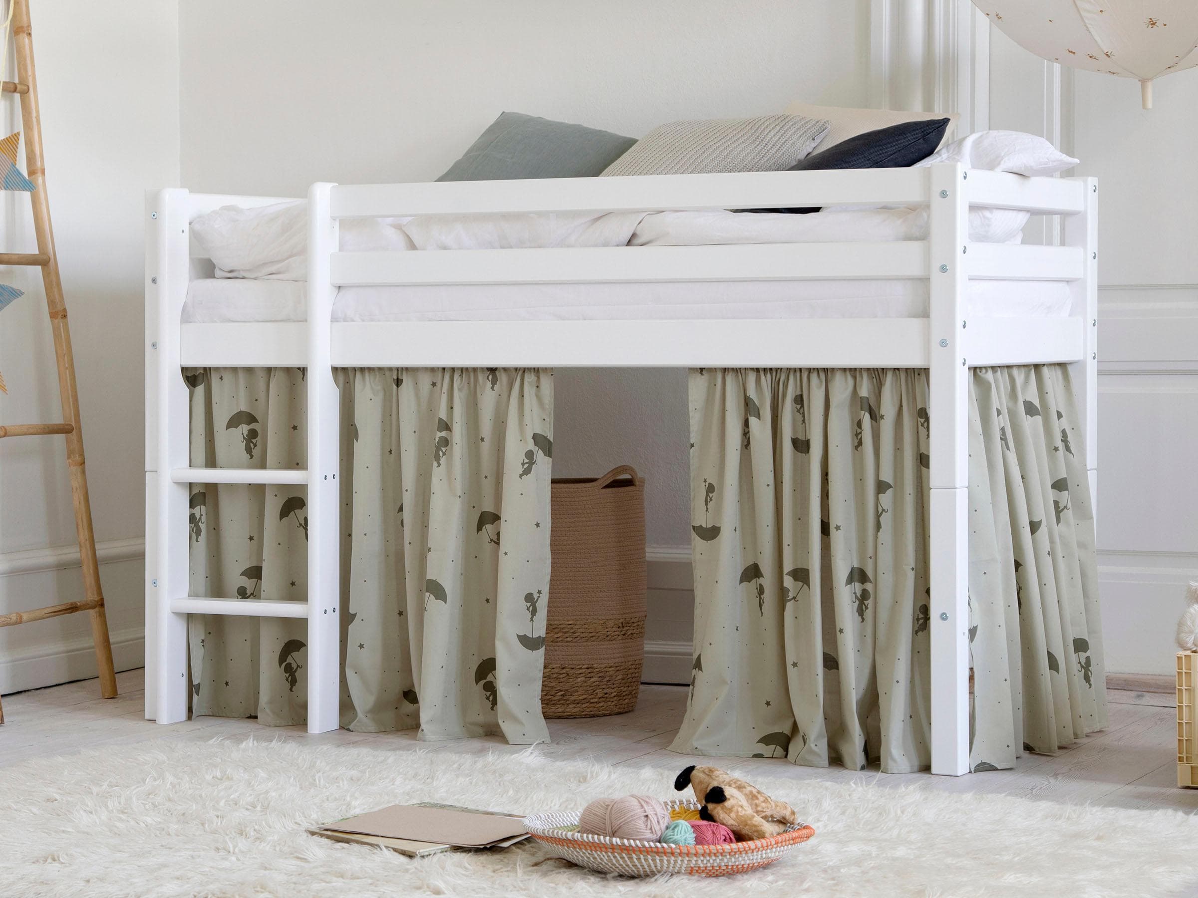 Hoppekids ECO Dream Spielbett Grün Weiß Umbaubares Kinderbett