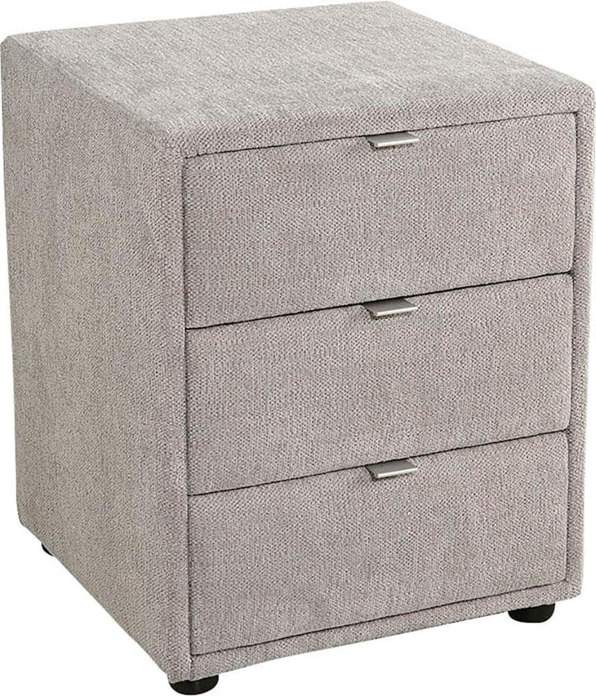 Jockenhöfer Nachtkonsole Lore Grau 3 Schubladen