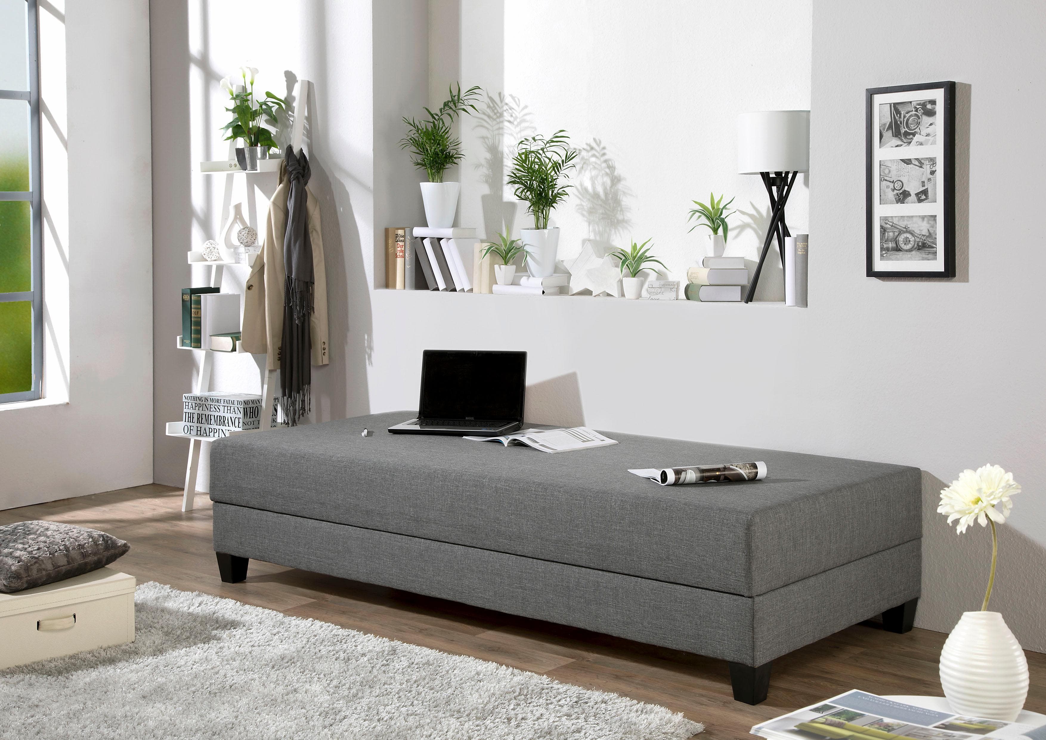 Praktisches Gästebett mit Stauraum