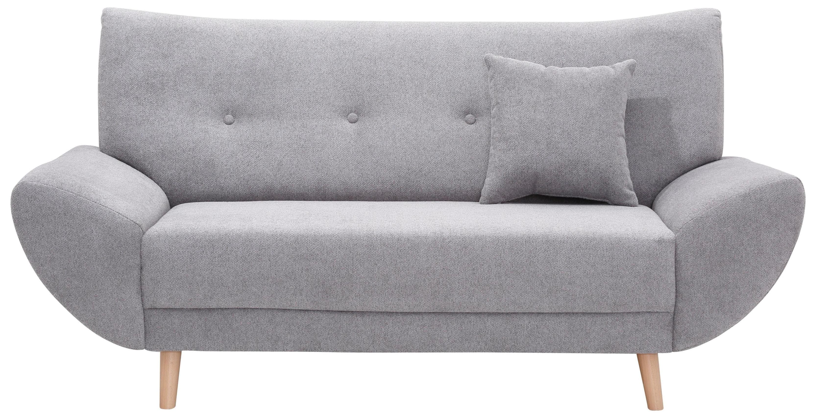 Home Affaire 2-Sitzer Sofa Basta Grau Modern