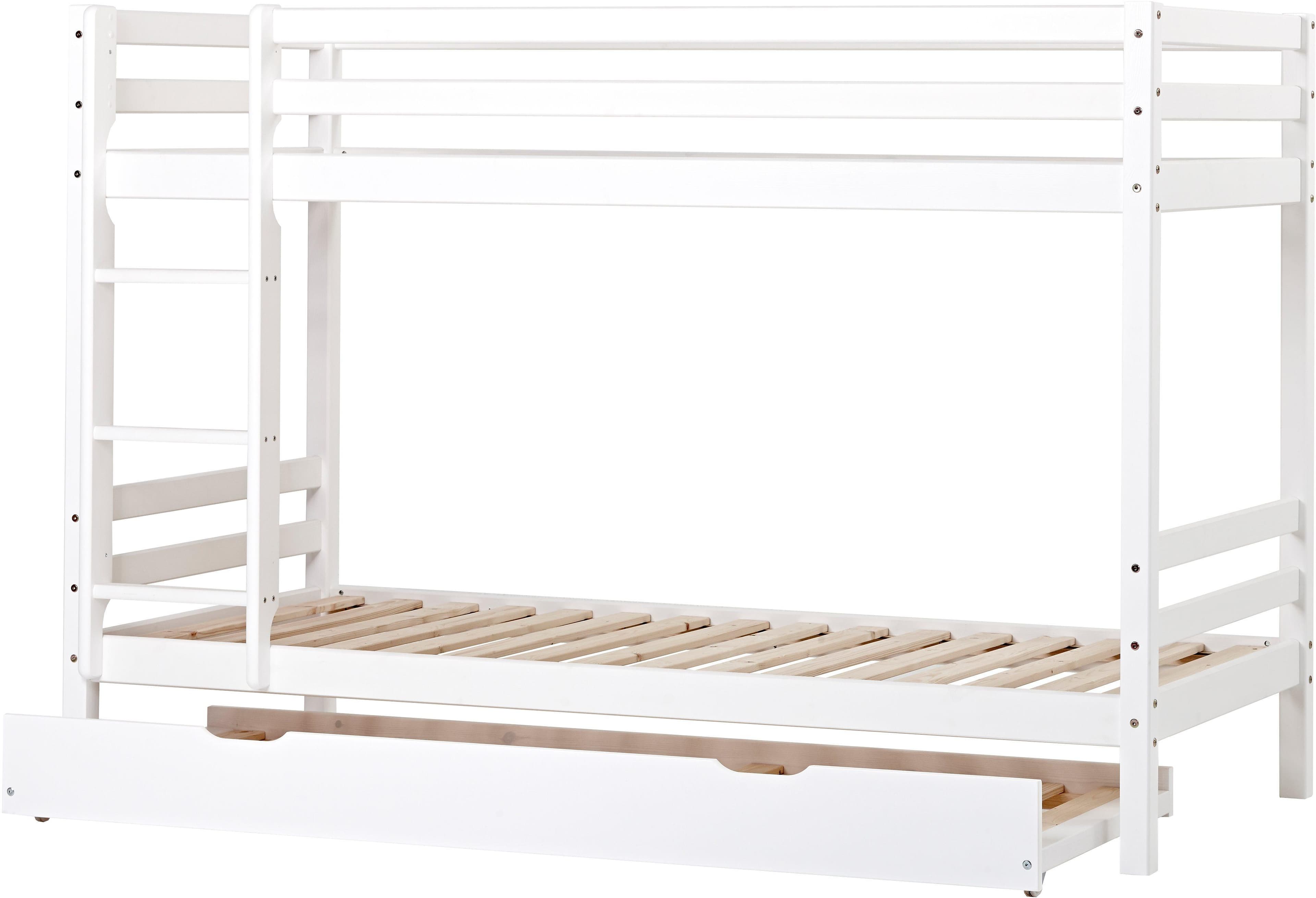 HOPPEKIDS Schubkasten ECO Dream Weiß mit Gästebettfunktion