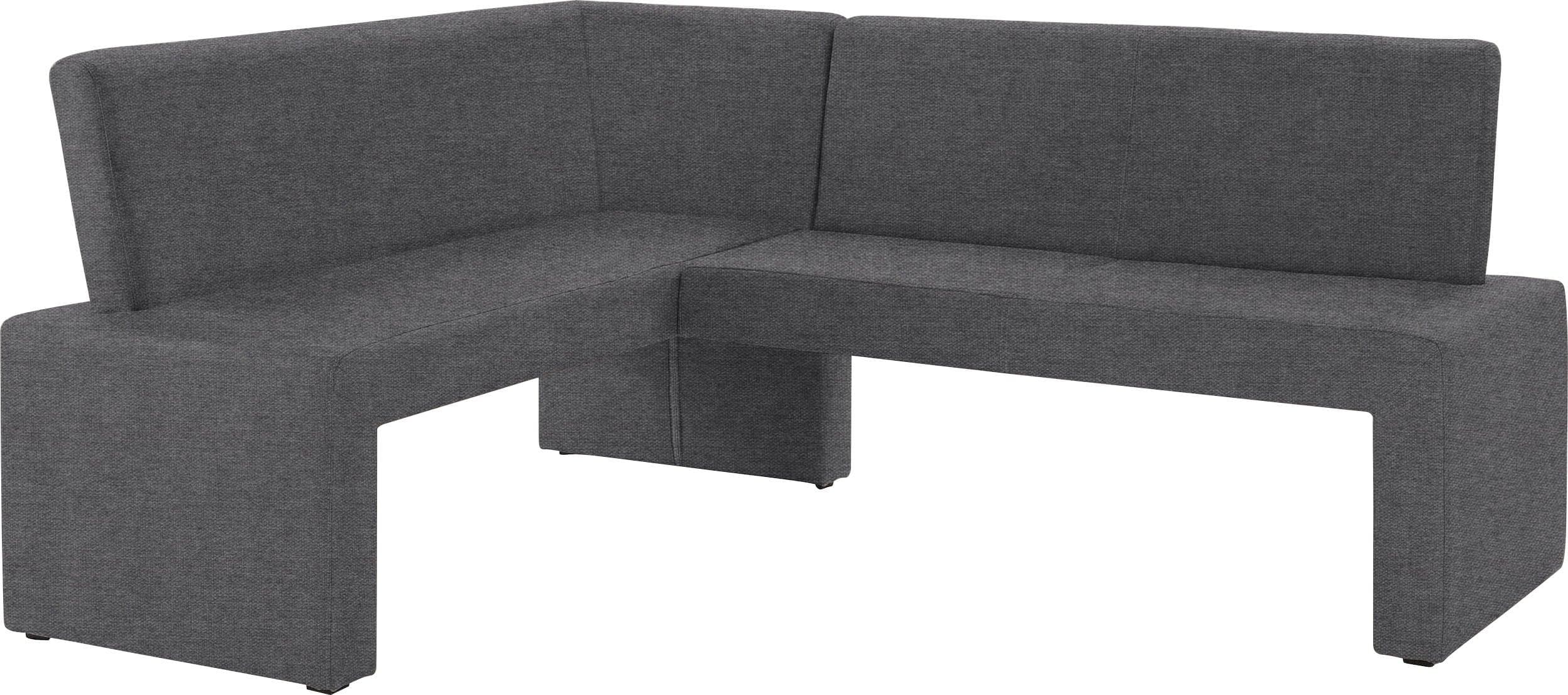 Home affaire Eckbank Barcelona, In verschiedenen Stoffen und Farben