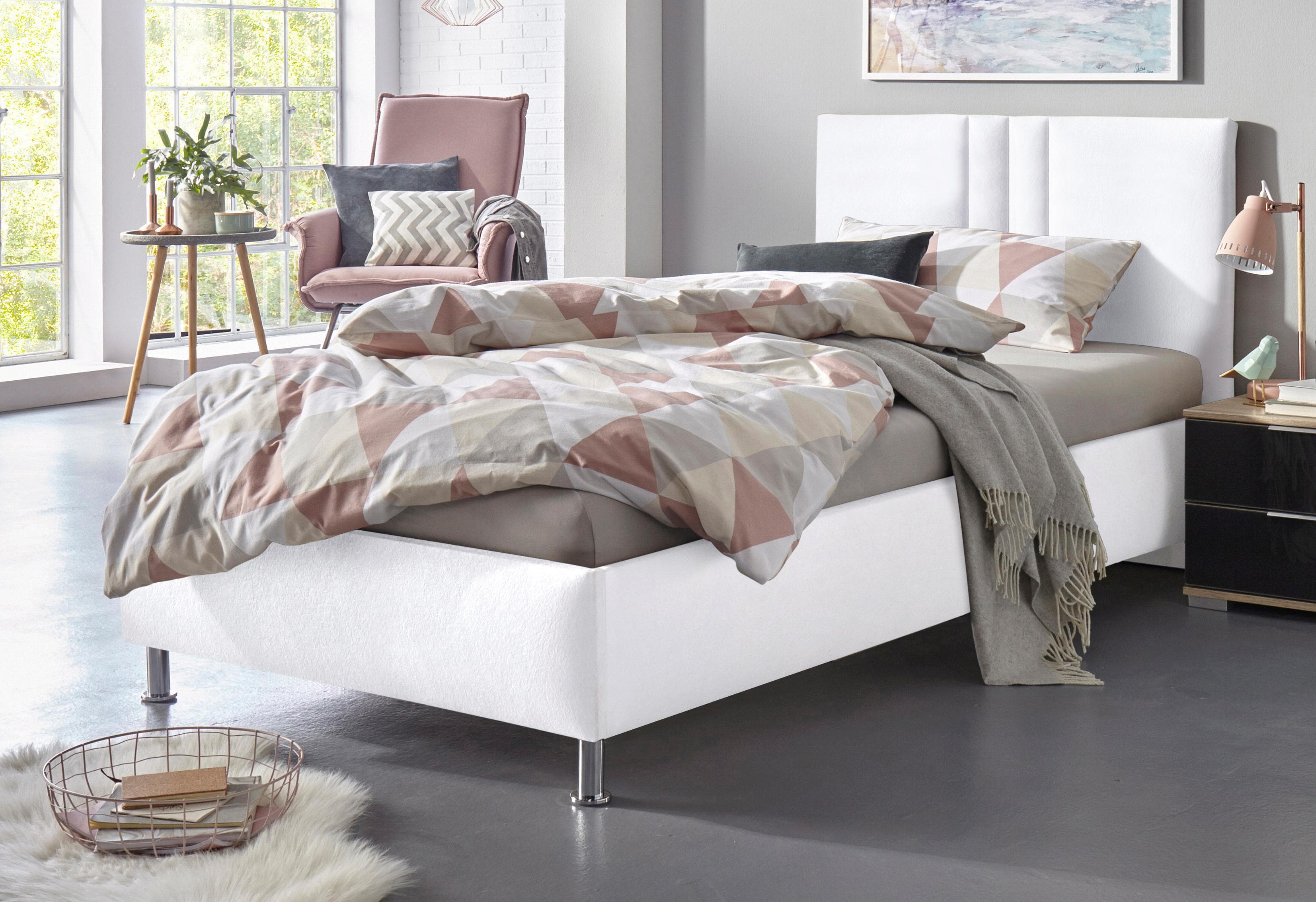 Westfalia Schlafkomfort Polsterbett Elba mit LED-Beleuchtung