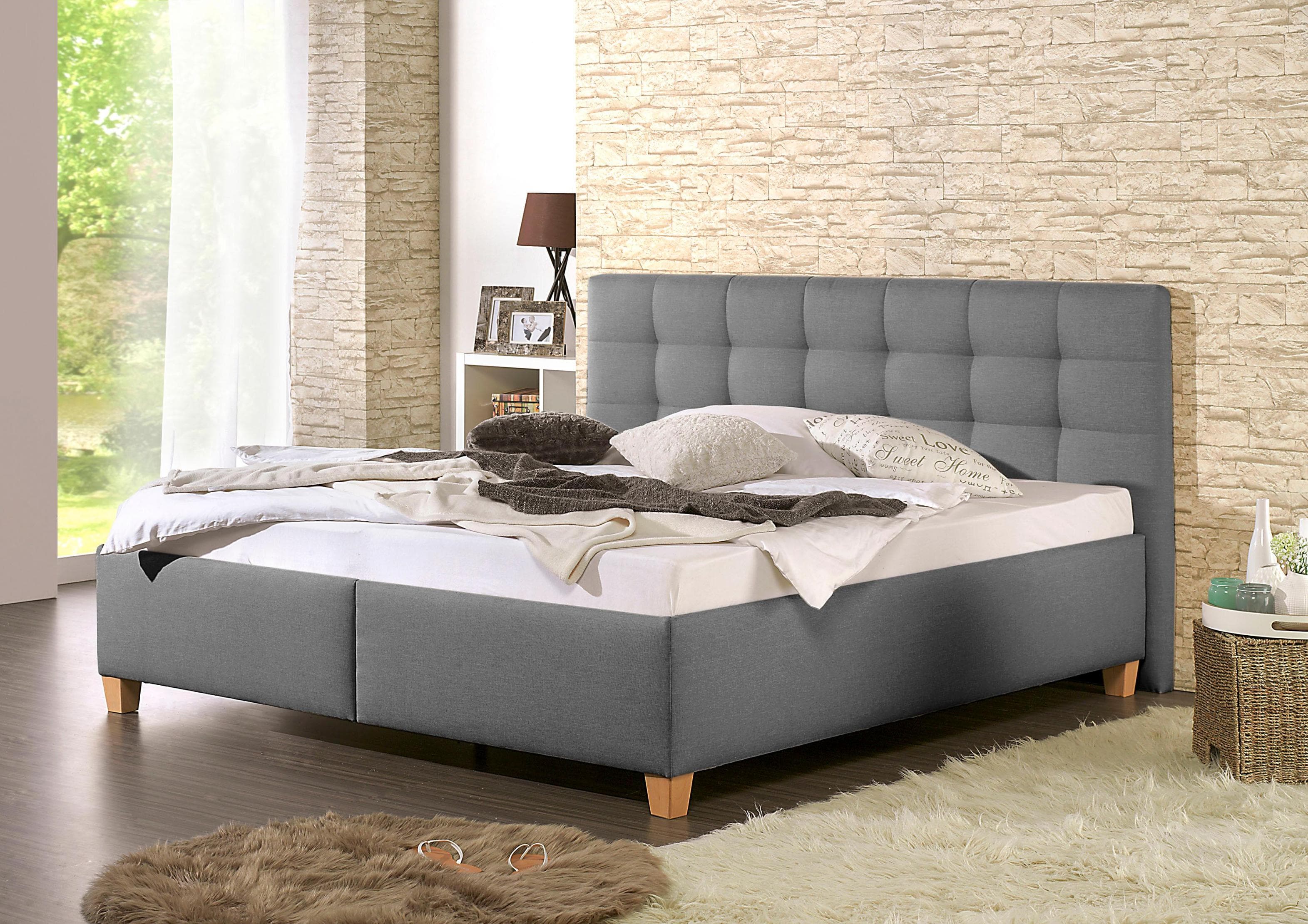 Polsterbett mit Matratze - H2, H3 & H4 Härtegrade