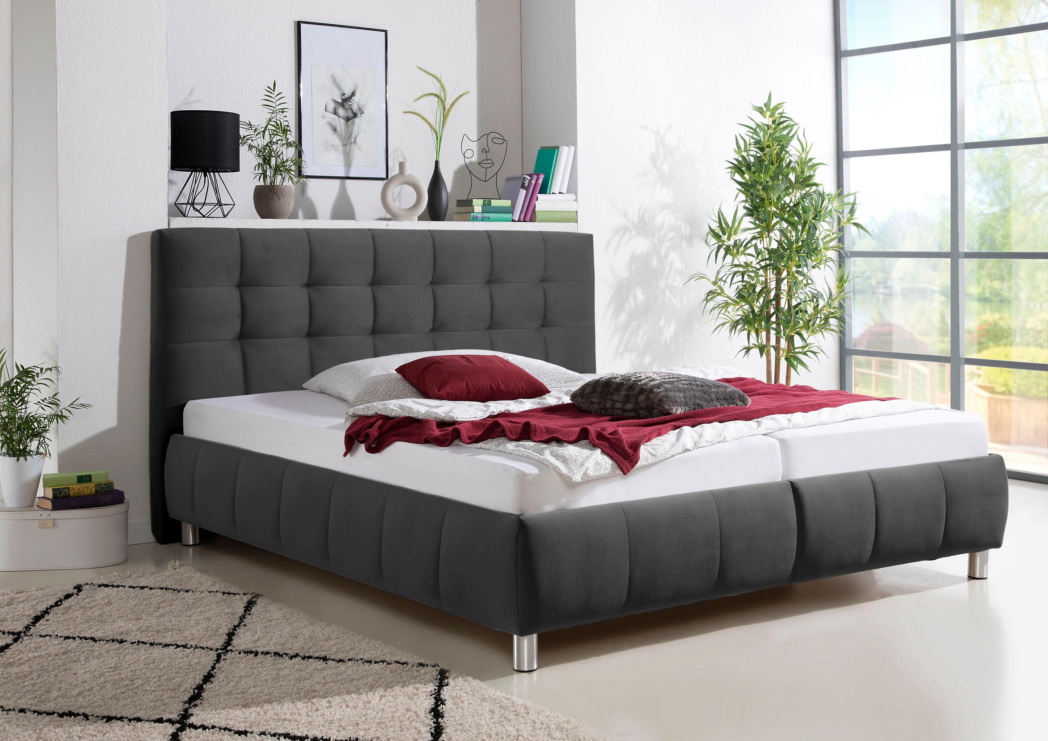 Polsterbett mit Bettkasten & Matratzenauswahl