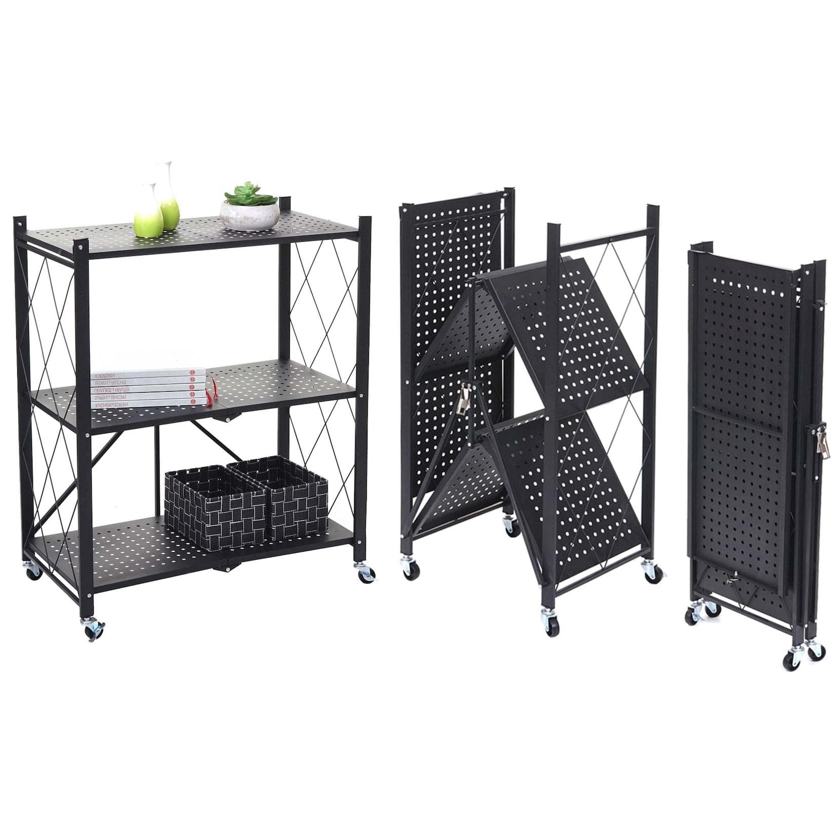 Faltbares Regal - Schnell & Einfach Zusammenklappbar