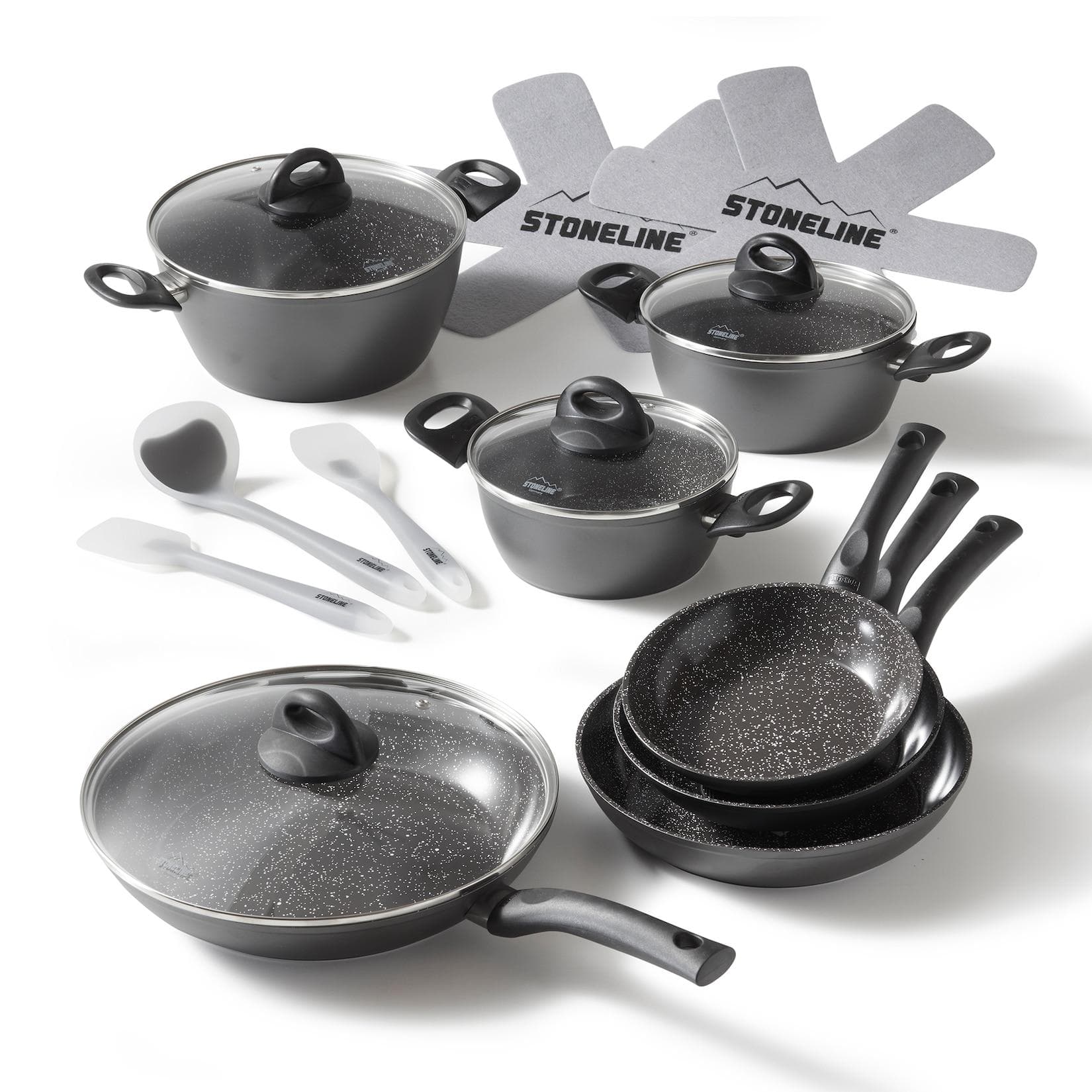 STONELINE CERAMIC 16tlg. Kochgeschirr-Set
