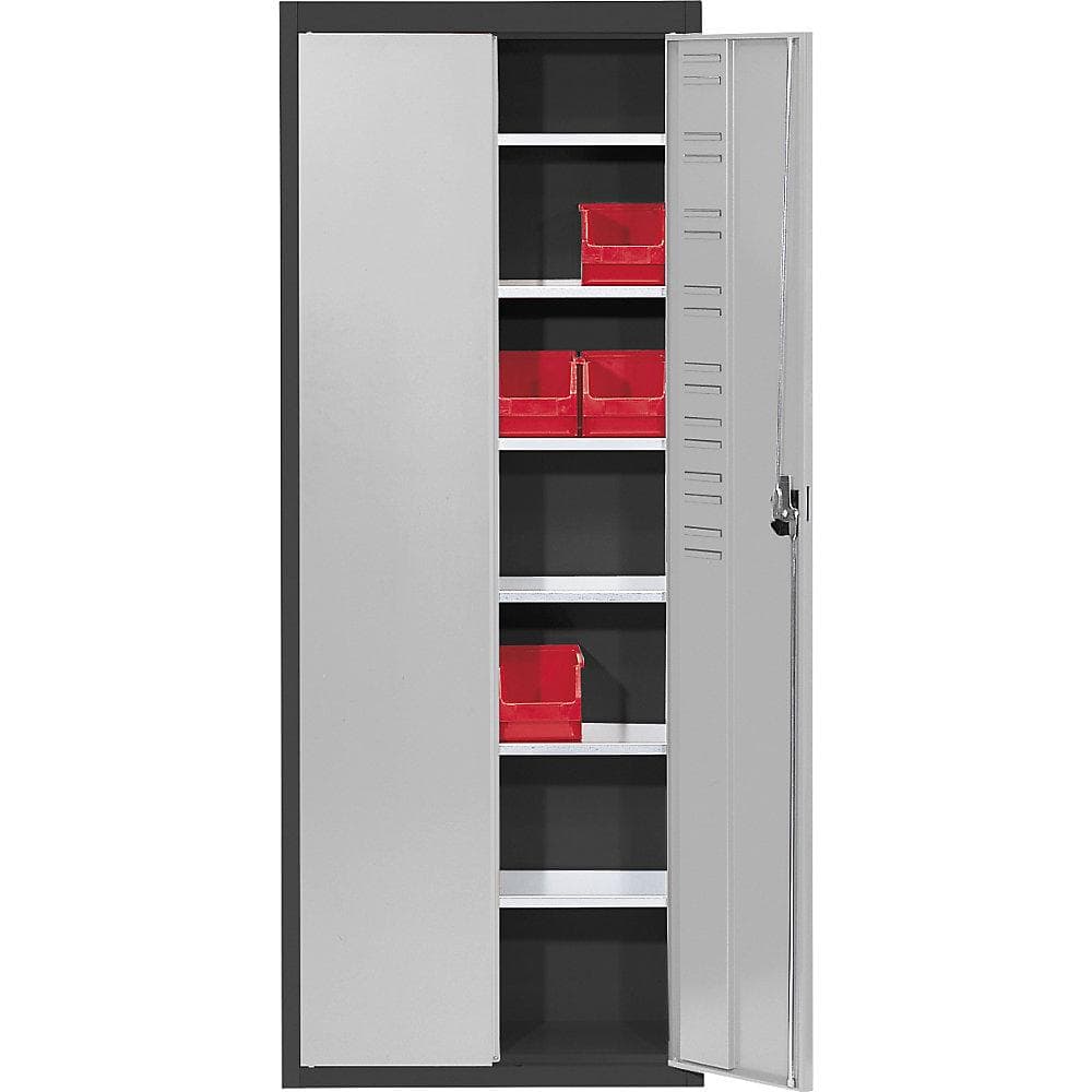 Mauser Magazinschrank Schwarz/Grau mit Dreiriegelverschluss