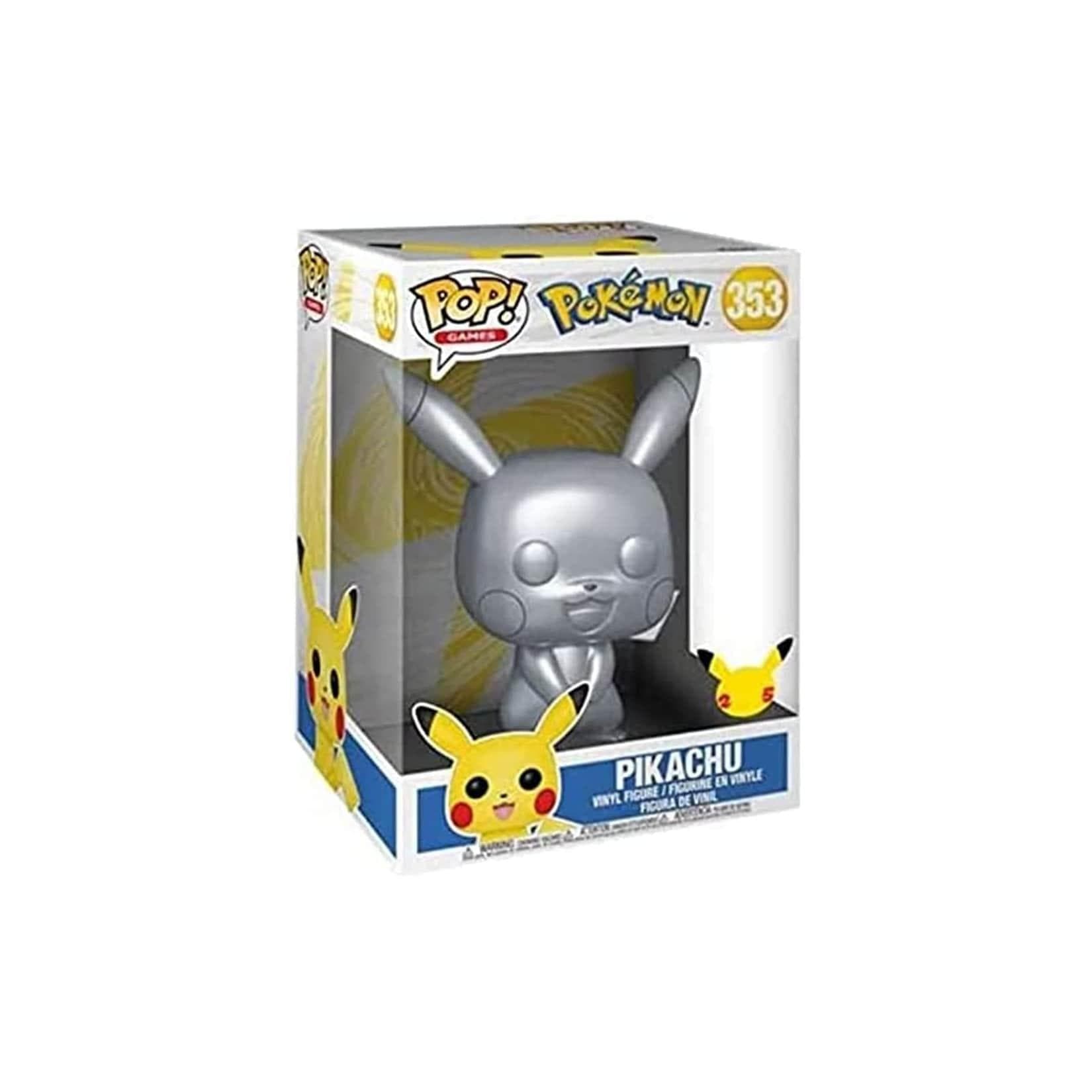 Funko POP Pikachu Metallic 25cm Vinyl Figur