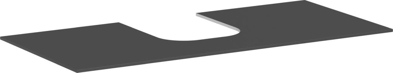 Hansgrohe Xevolos E Konsole 54210760 1180 x 550 mm Schiefergrau Matt