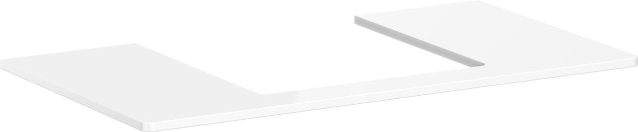 Hansgrohe Xelu Q Konsole 980 x 550 mm Weiß Hochglanz