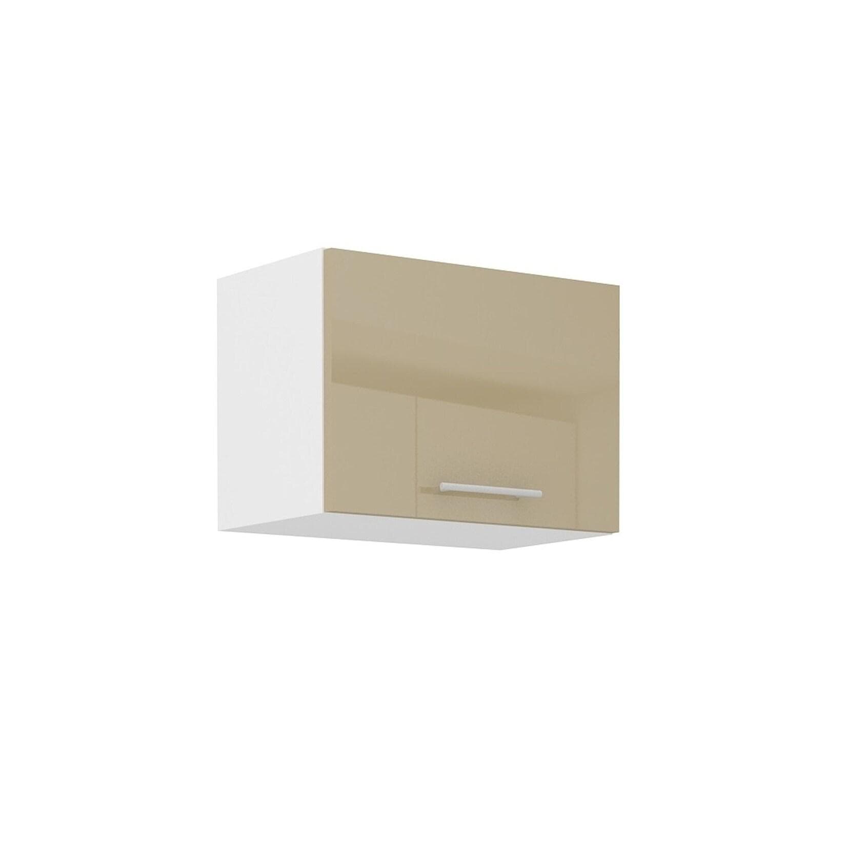 Küche Hängeschrank 50 Lara Cappuccino Hochglanz Küchenzeile Küchenblock