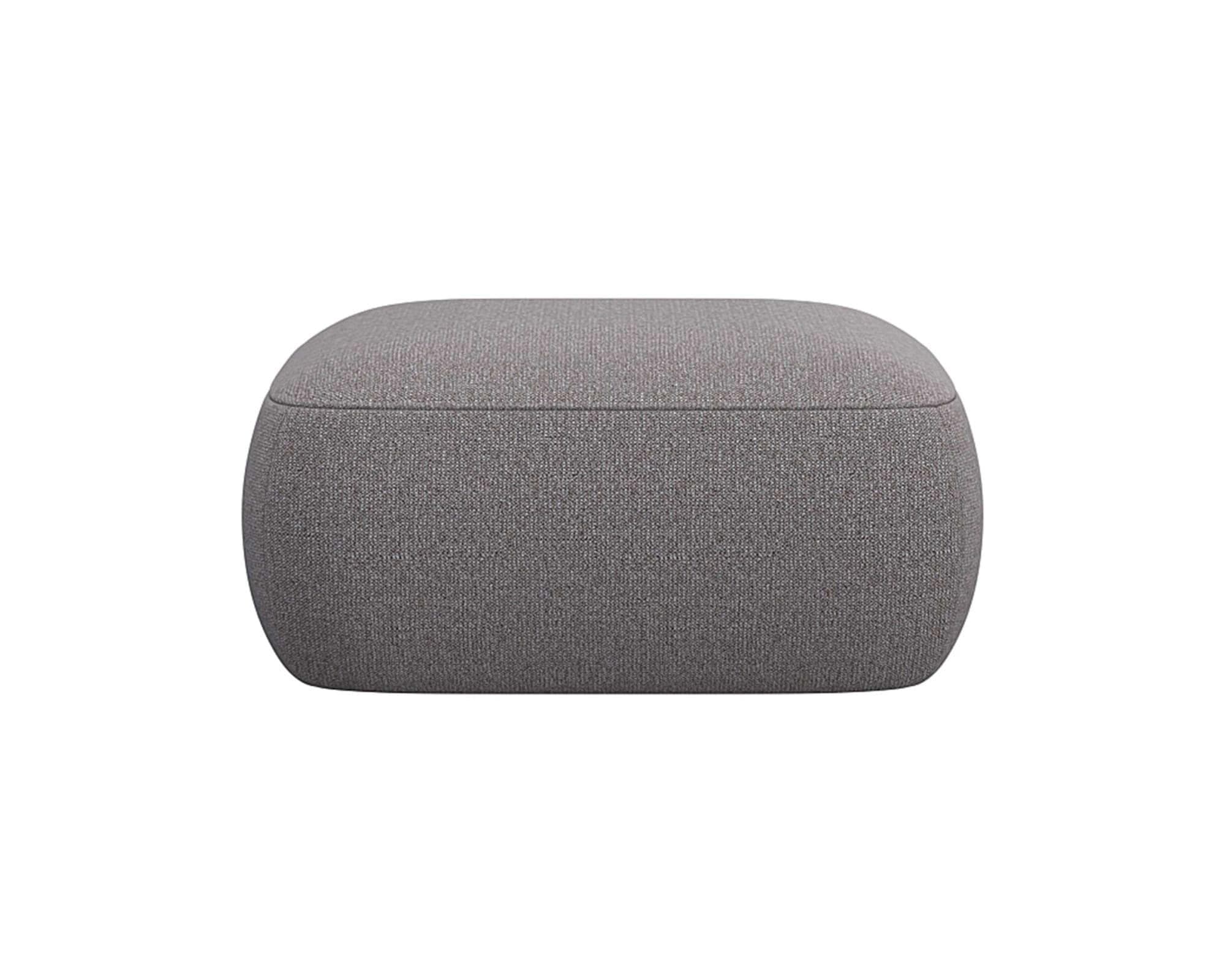 FLEXLUX Pouf Torino Braun Beige Organisch Modern