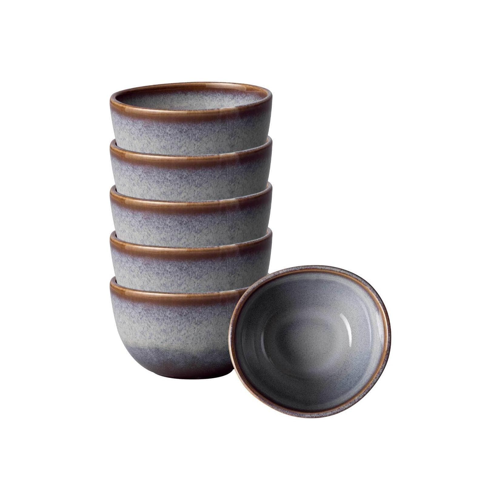 Dipschale Lave 140 ml 6er Set Beige like. by Villeroy & Boch Steingut
