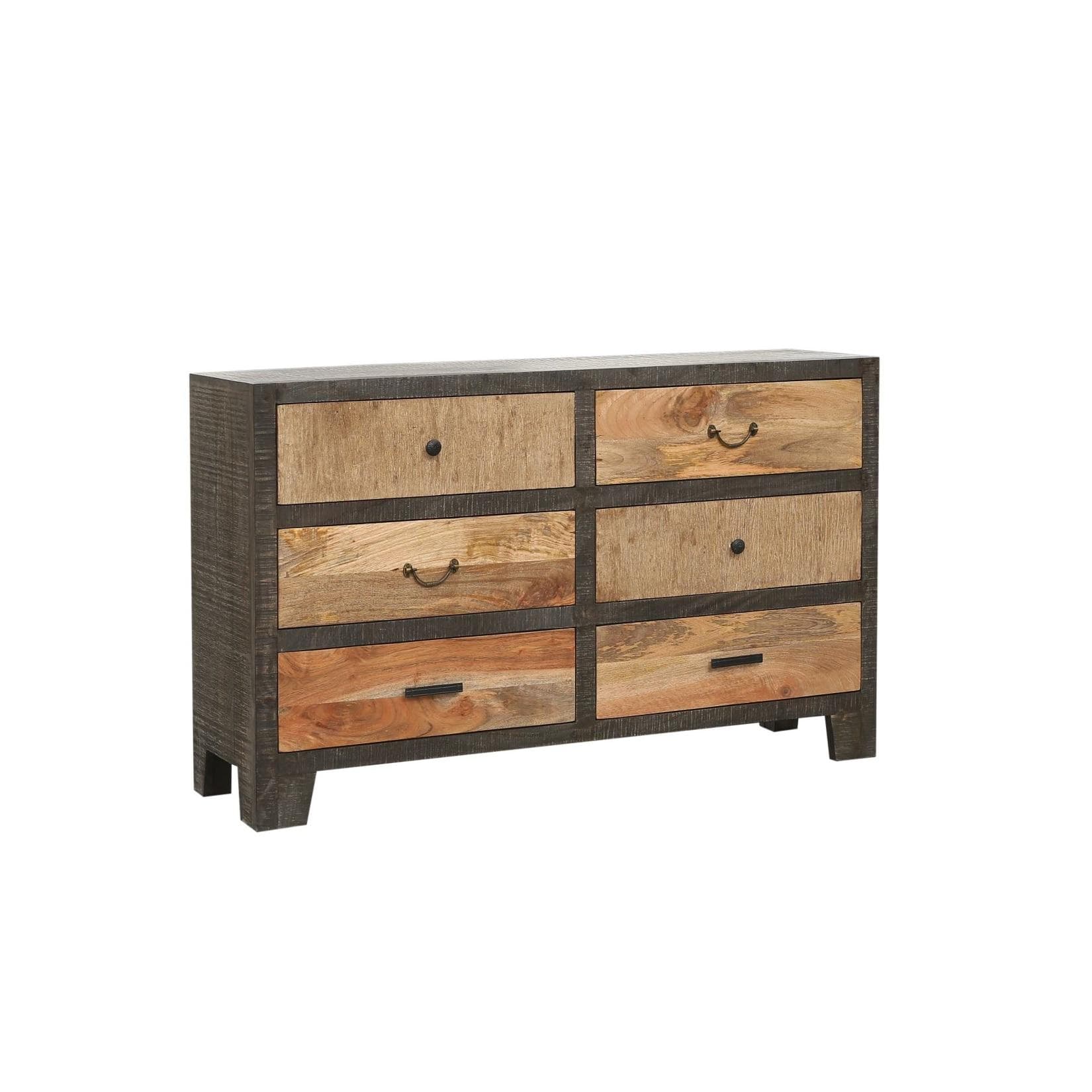 Harms Import Sideboard TARIM 84cm Braun Akazie Mango