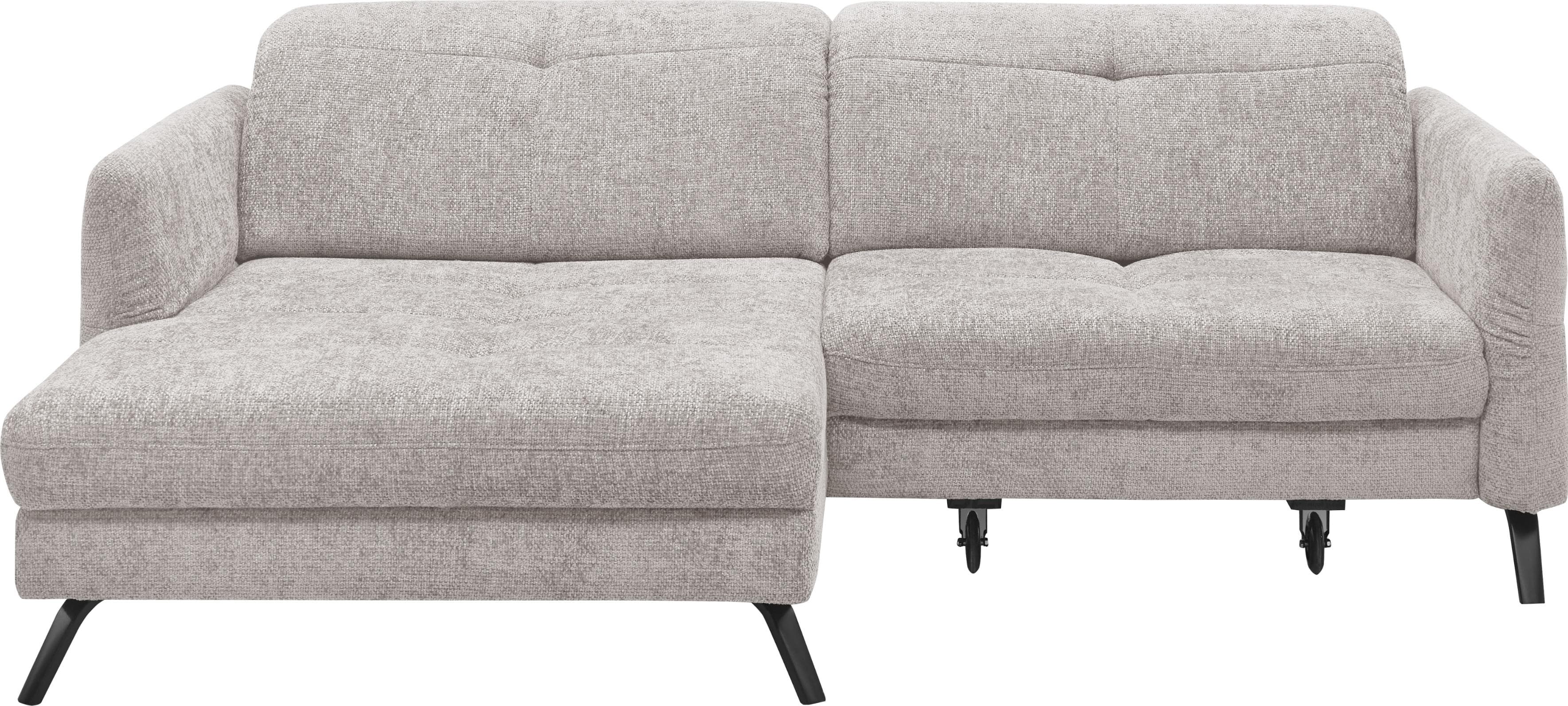 SET ONE BY MUSTERRING Ecksofa SO 4400 V Beige mit Motorfunktion