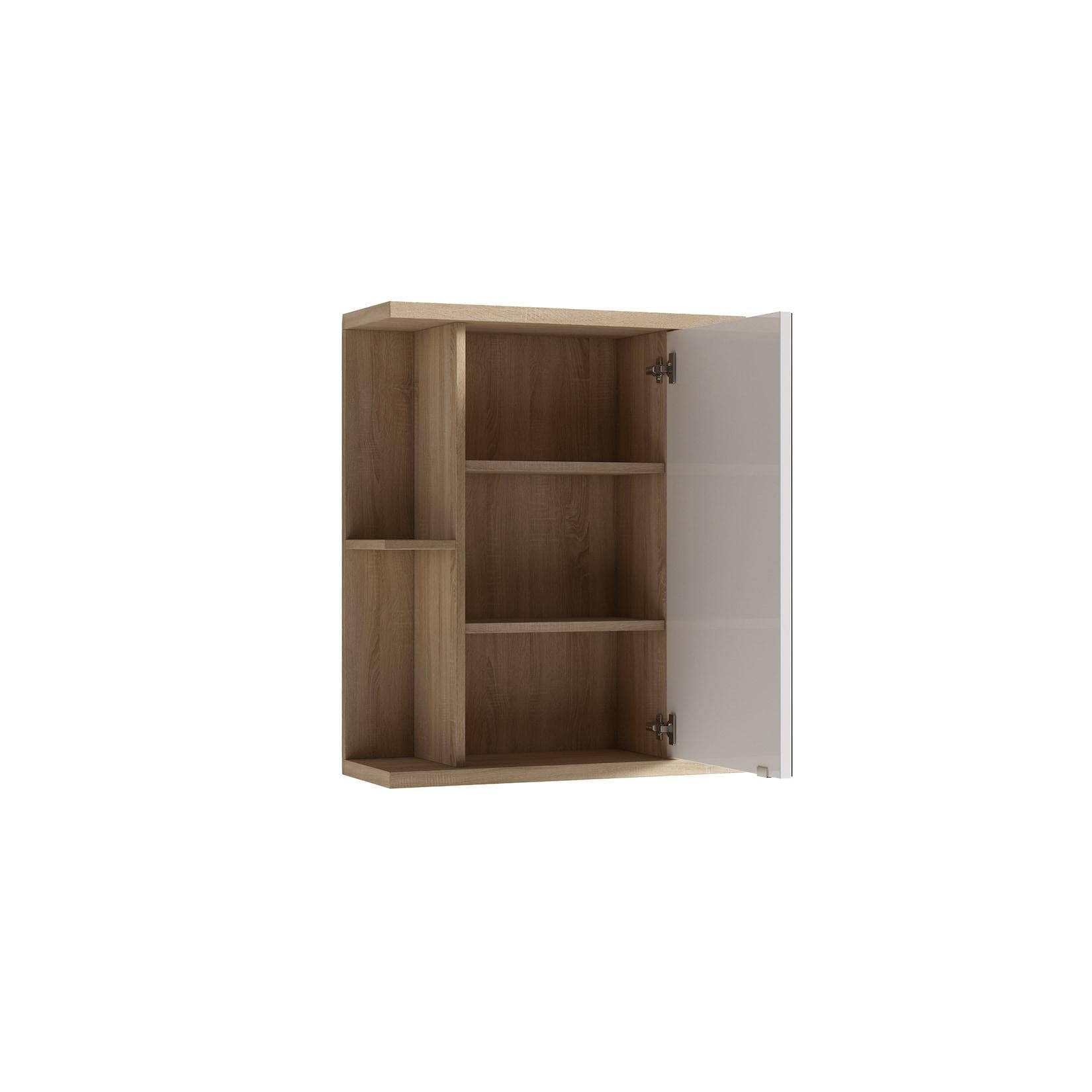byLIVING Spiegelschrank Nebraska mit Spiegeltür und Ablageflächen