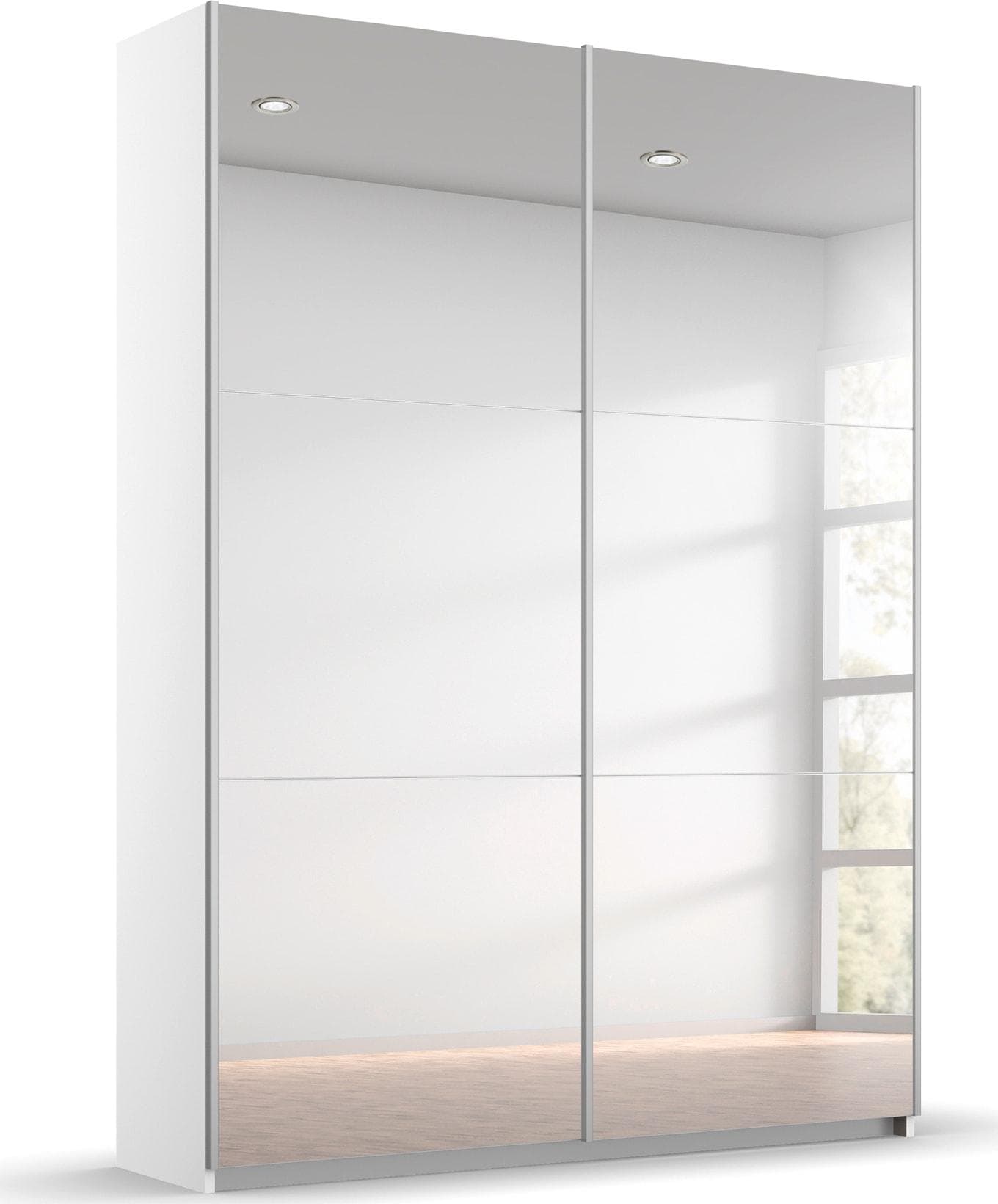 Schwebetürenschrank mit Spiegel - Geräumiger Kleiderschrank MADE IN GERMANY