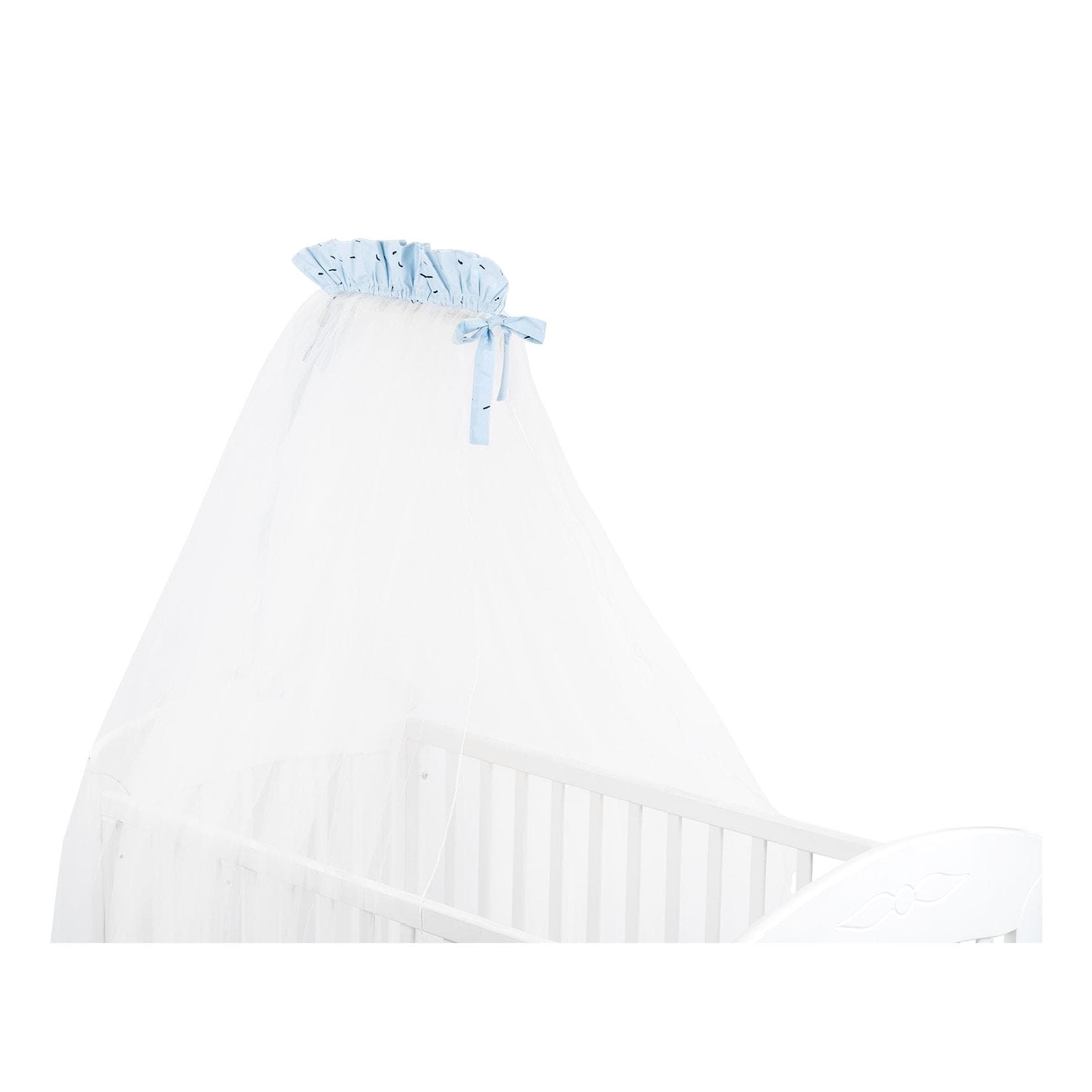 Kikkaboo Babybetthimmel Bear with me Blau Insektenschutz