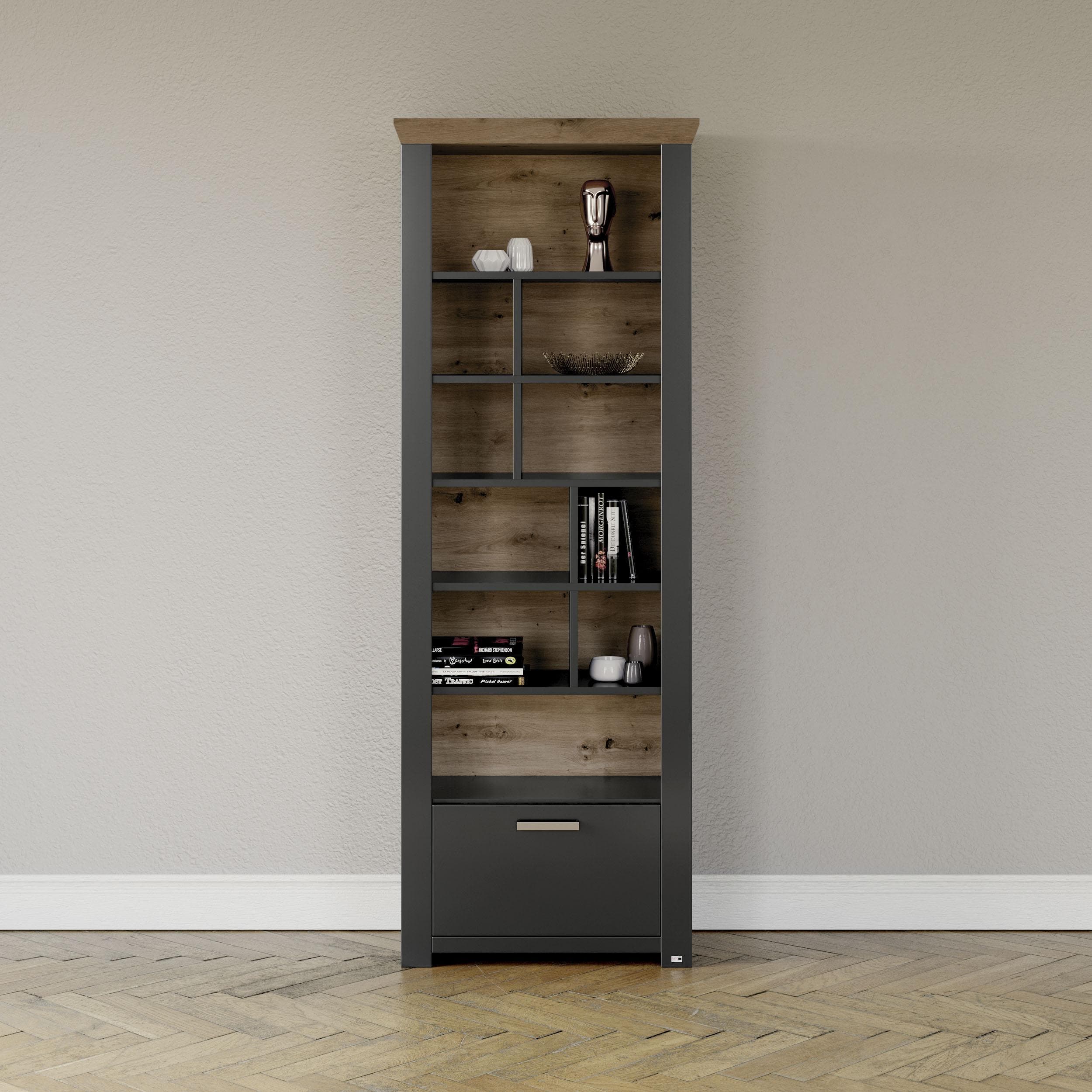 Offenes Regal mit optionaler Beleuchtung