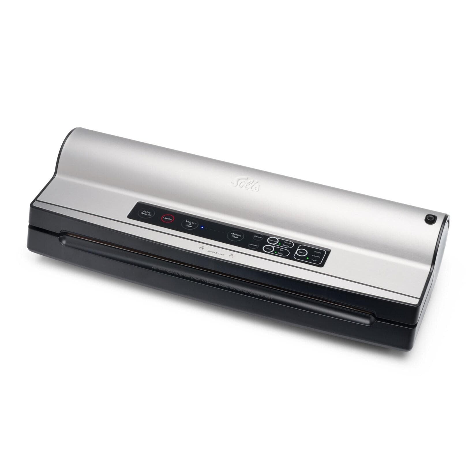 SOLIS Vakuumierer Vac Prestige Maxi Schwarz/Silber