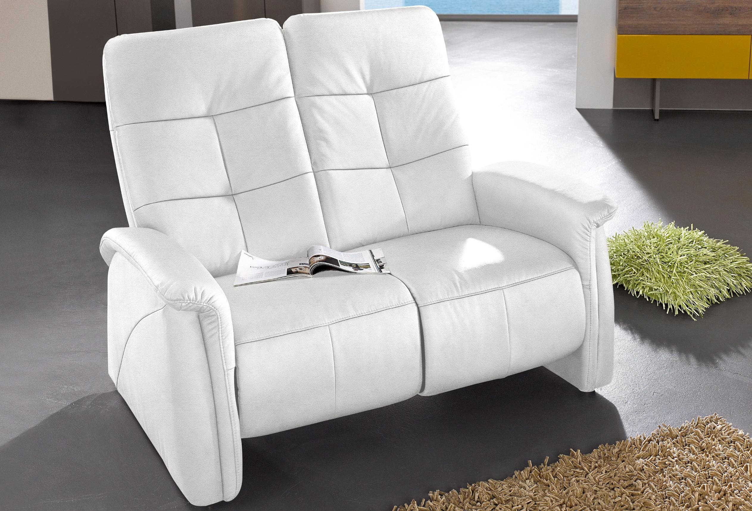EXXPO 2-Sitzer Sofa Tivoli Relaxfunktion Altweiß